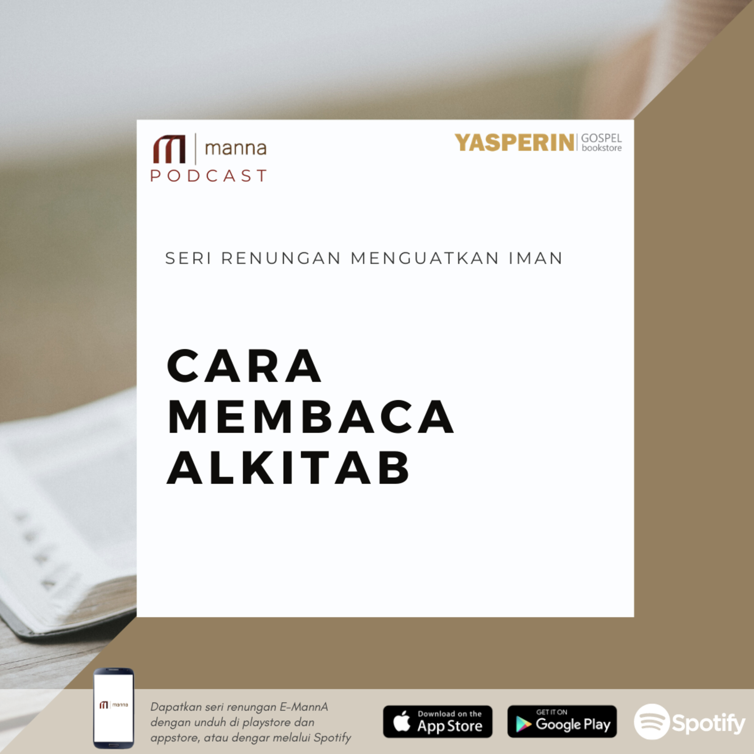 Renungan (44) - CARA MEMBACA ALKITAB episode artwork