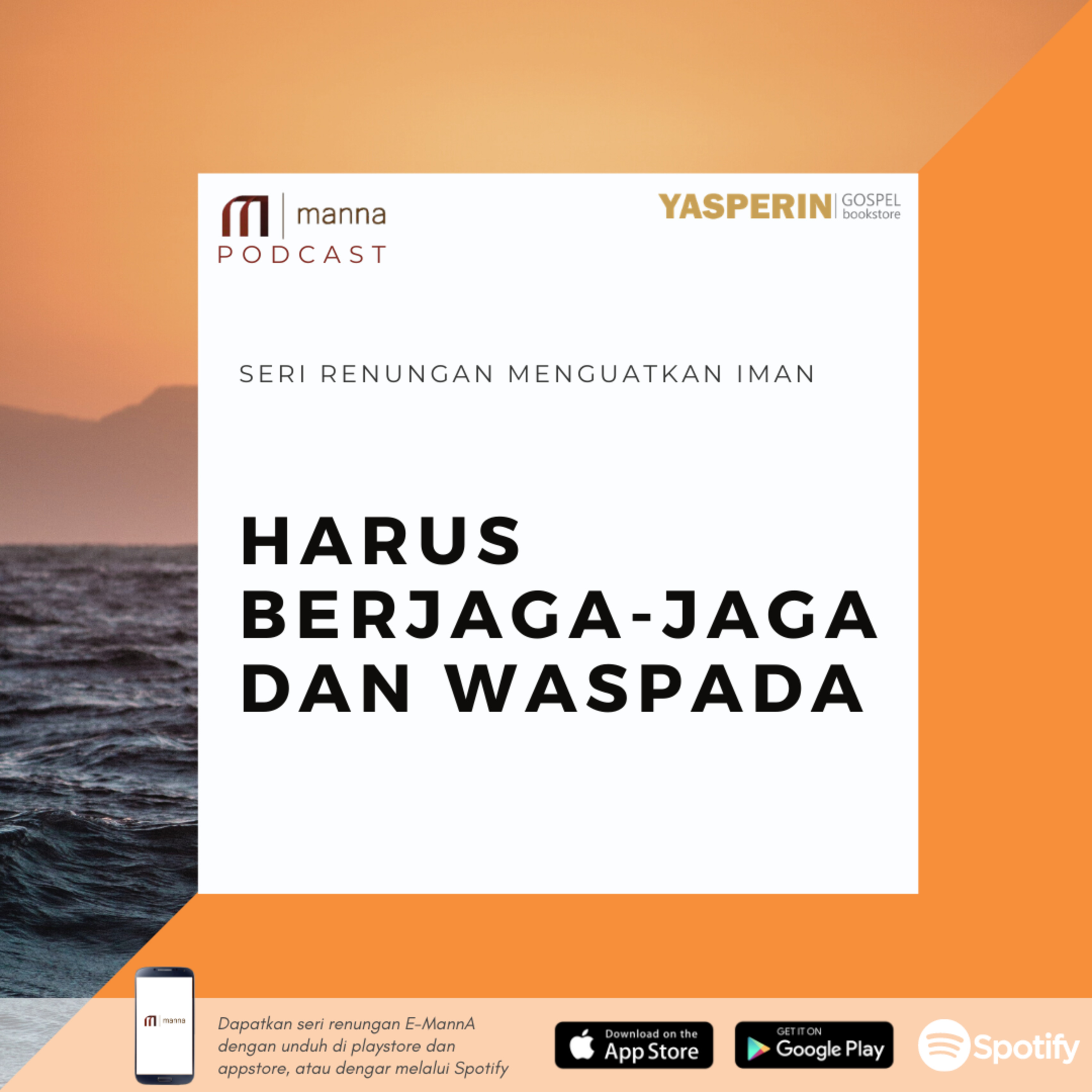 Renungan (47) - HARUS BERJAGA-JAGA DAN WASPADA episode artwork