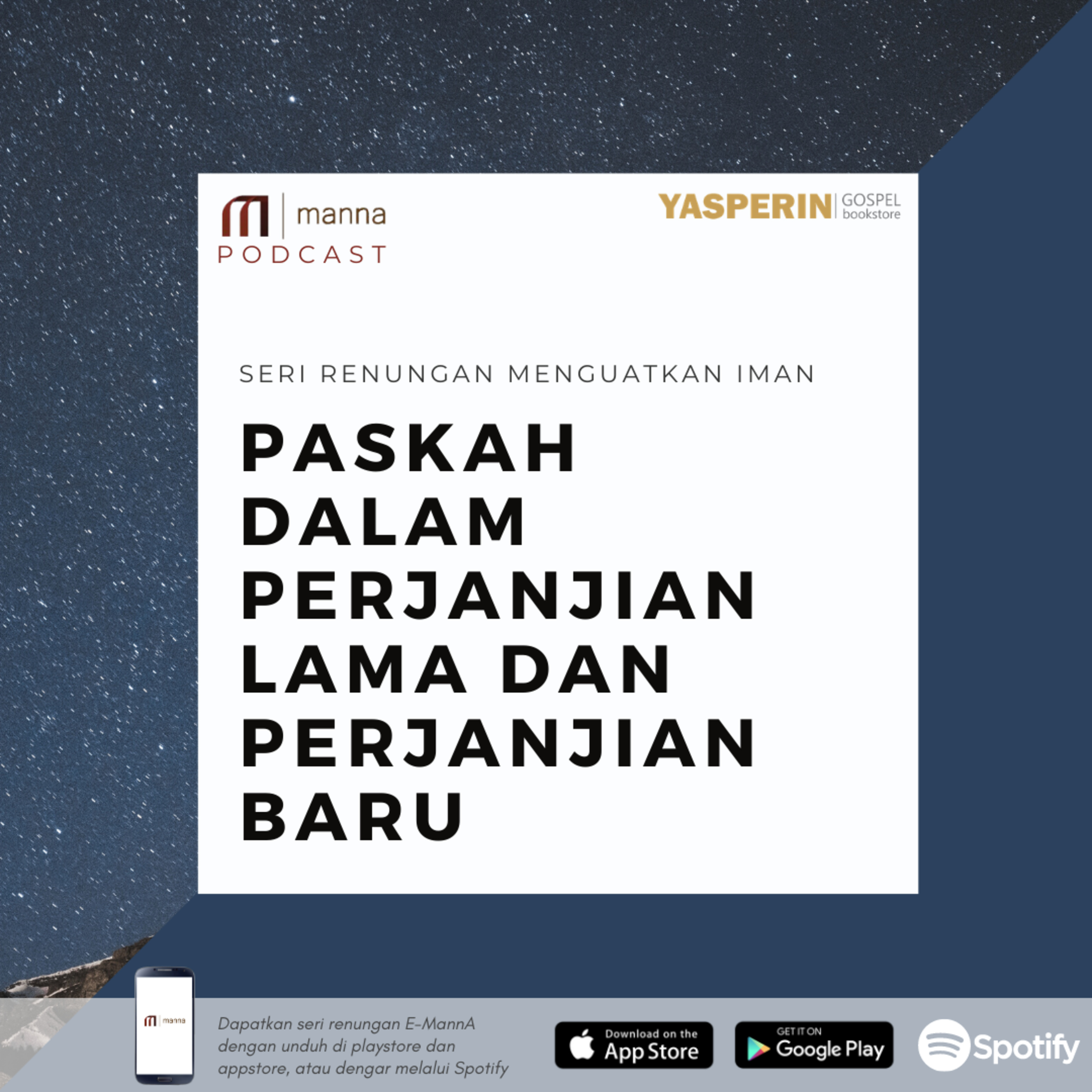 Renungan (47) - PASKAH DALAM PERJANJIAN LAMA DAN PERJANJIAN BARU episode artwork