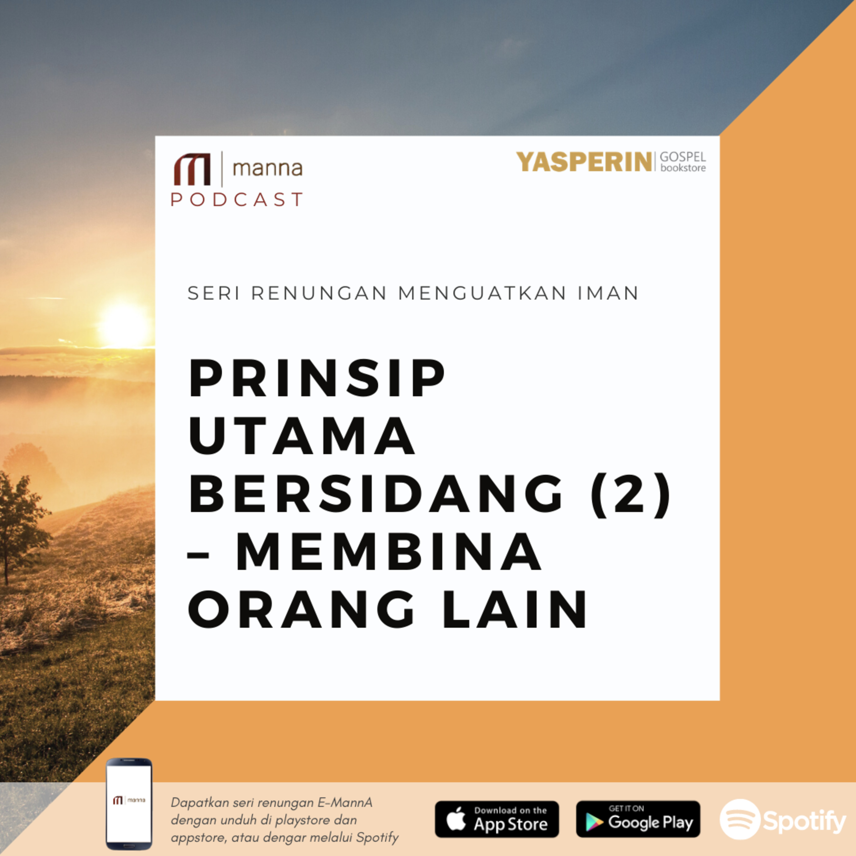 Renungan (48) - PRINSIP UTAMA BERSIDANG (2) - MEMBINA ORANG LAIN episode artwork