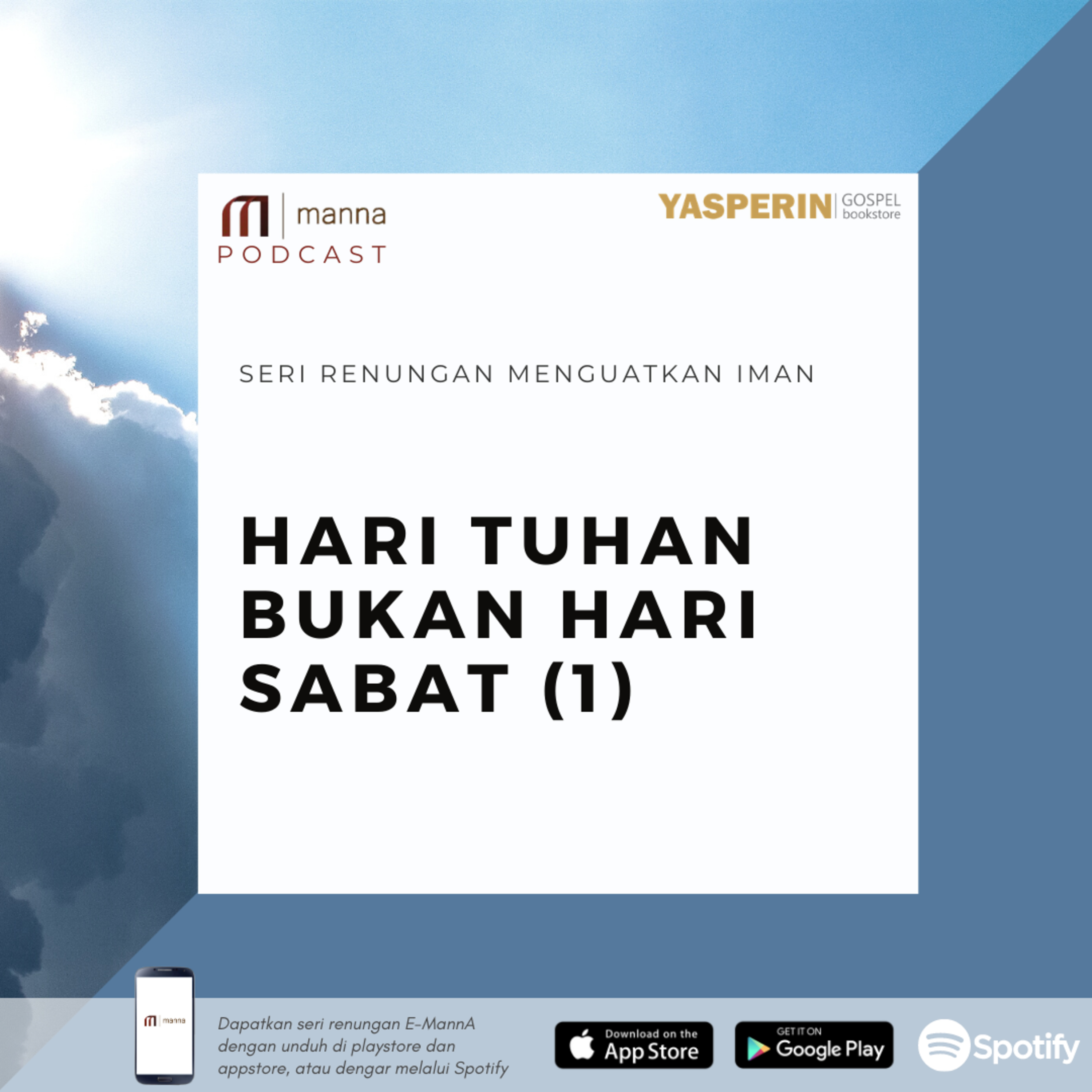 Renungan (50) - HARI TUHAN BUKAN HARI SABAT episode artwork