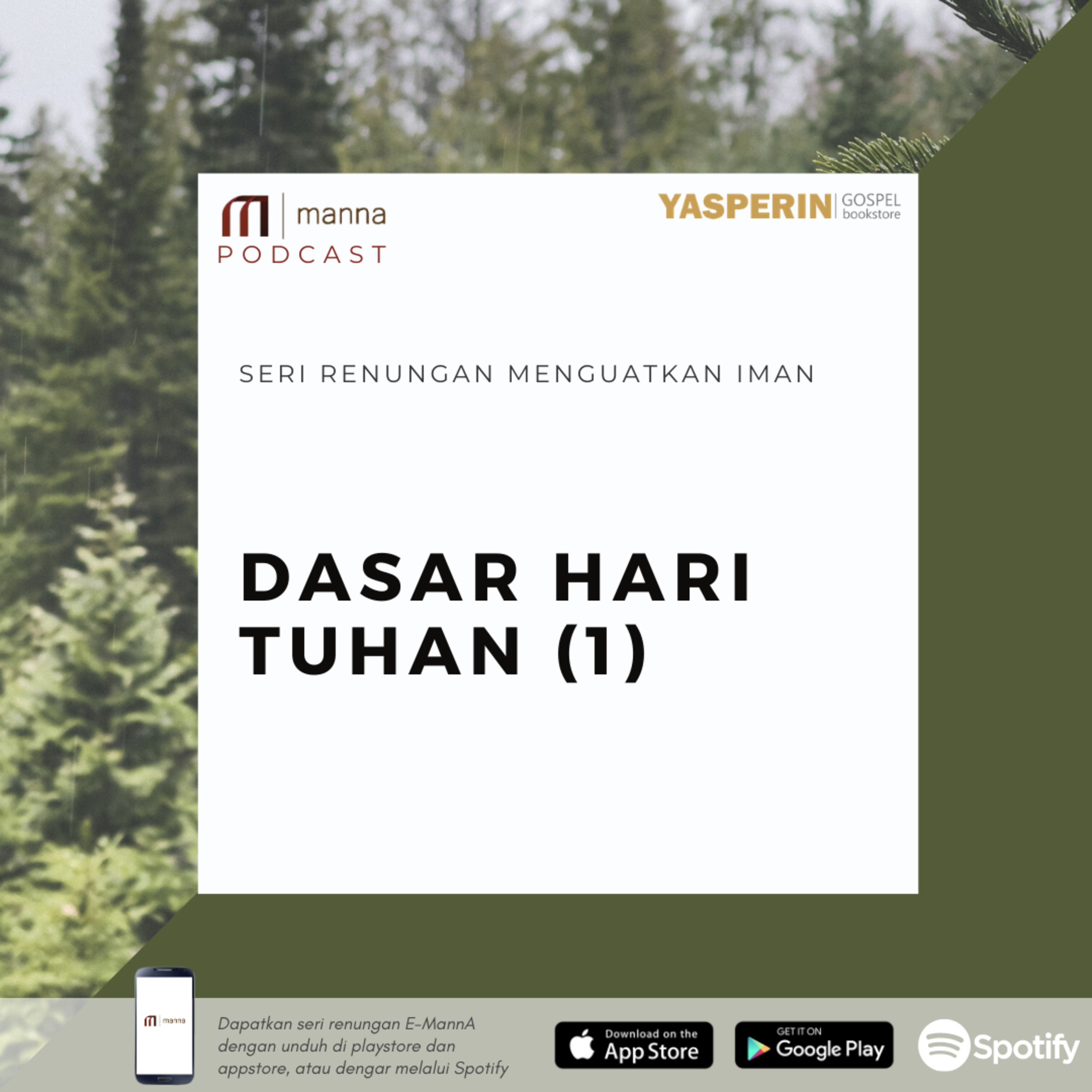 Renungan (50) - DASAR HARI TUHAN (1) episode artwork