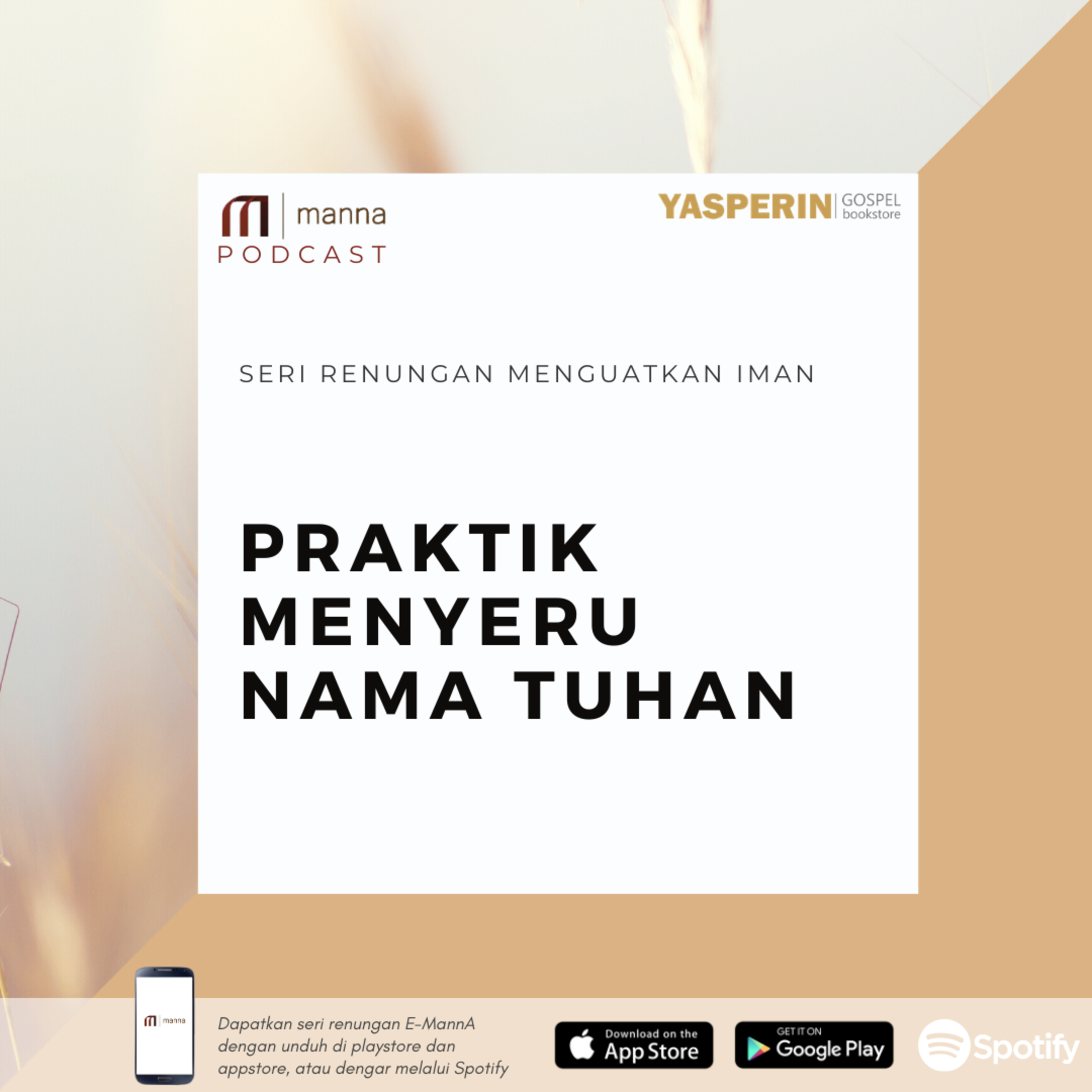 Renungan (51) - PRAKTIK MENYERU NAMA TUHAN episode artwork