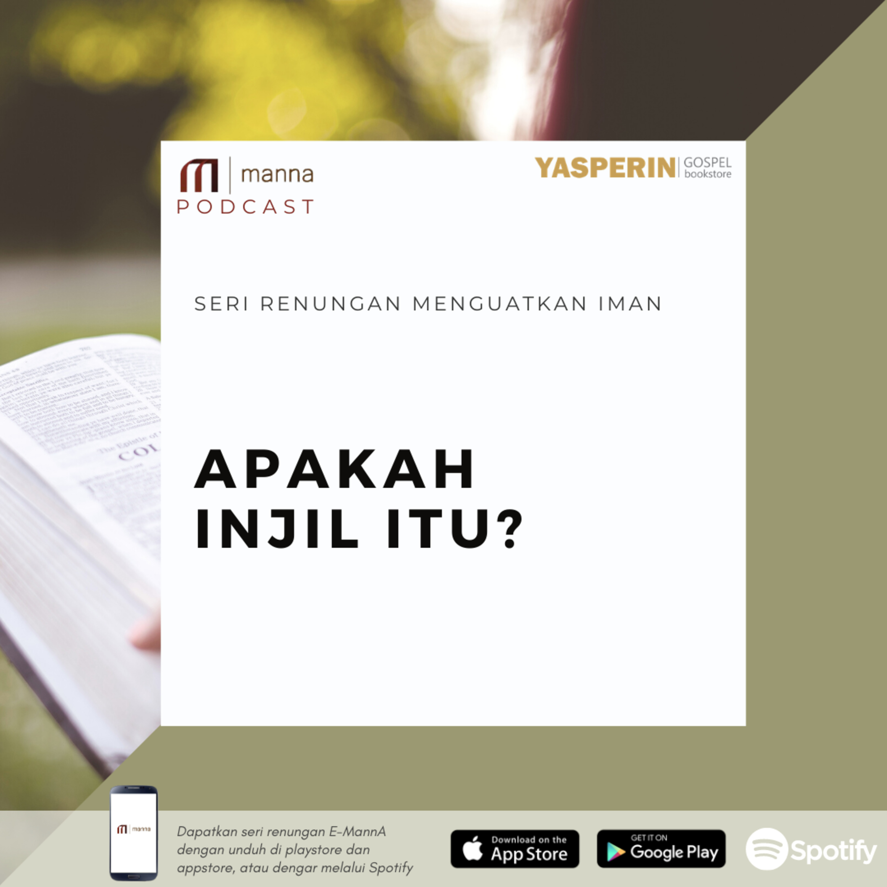 Renungan (52) - APAKAH INJIL ITU? episode artwork