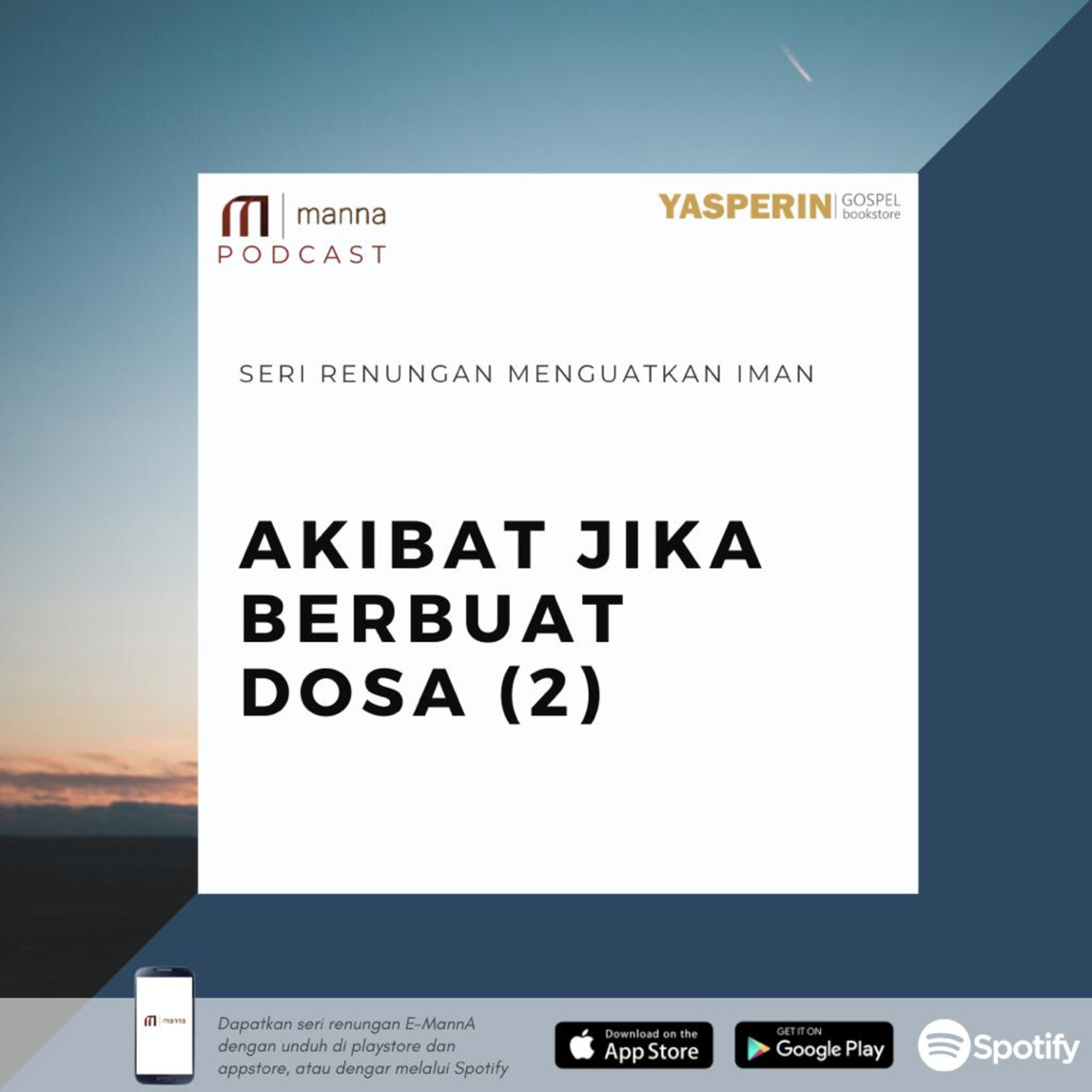 Renungan (58) - AKIBAT JIKA BERBUAT DOSA (2) episode artwork
