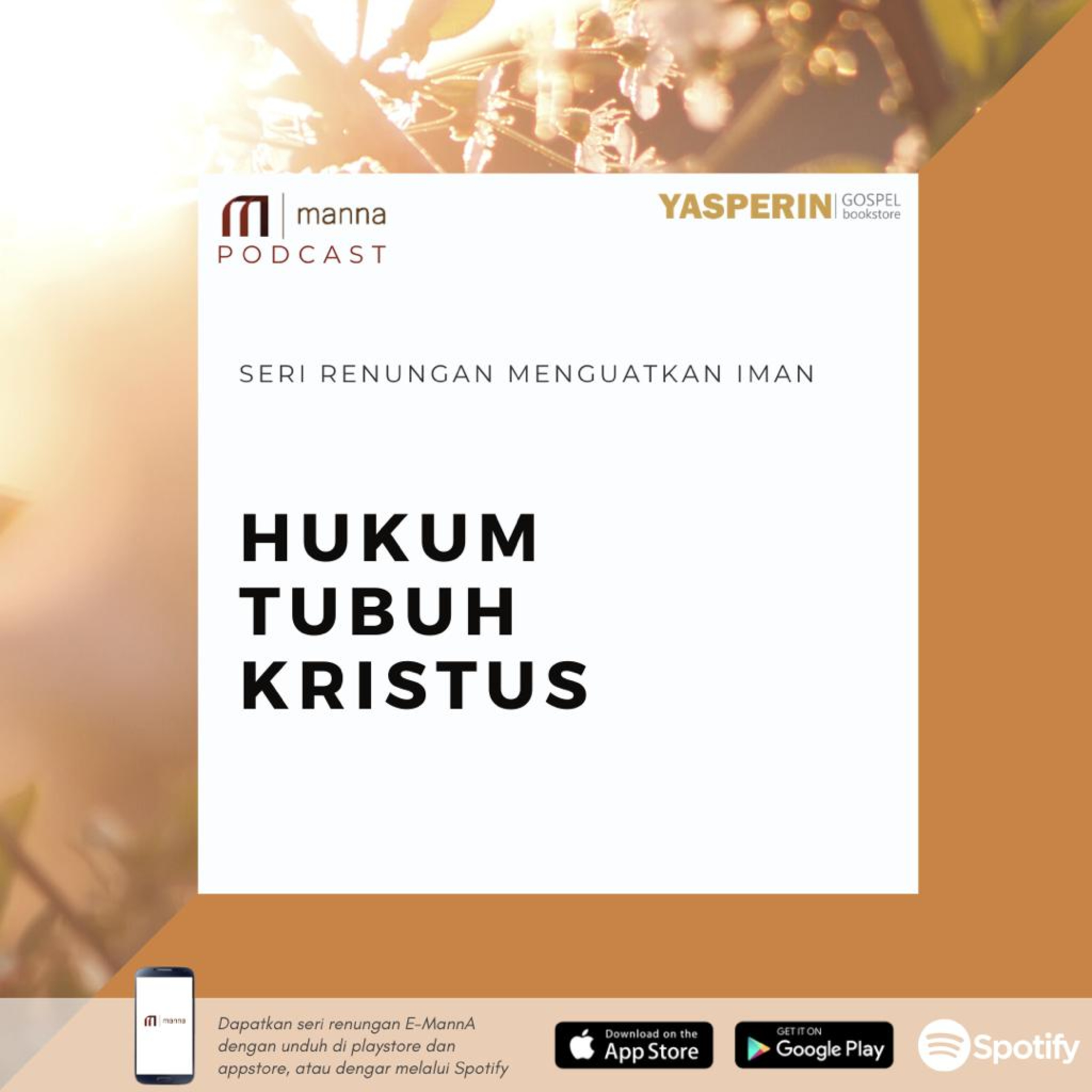 Renungan (58) - HUKUM TUBUH KRISTUS episode artwork