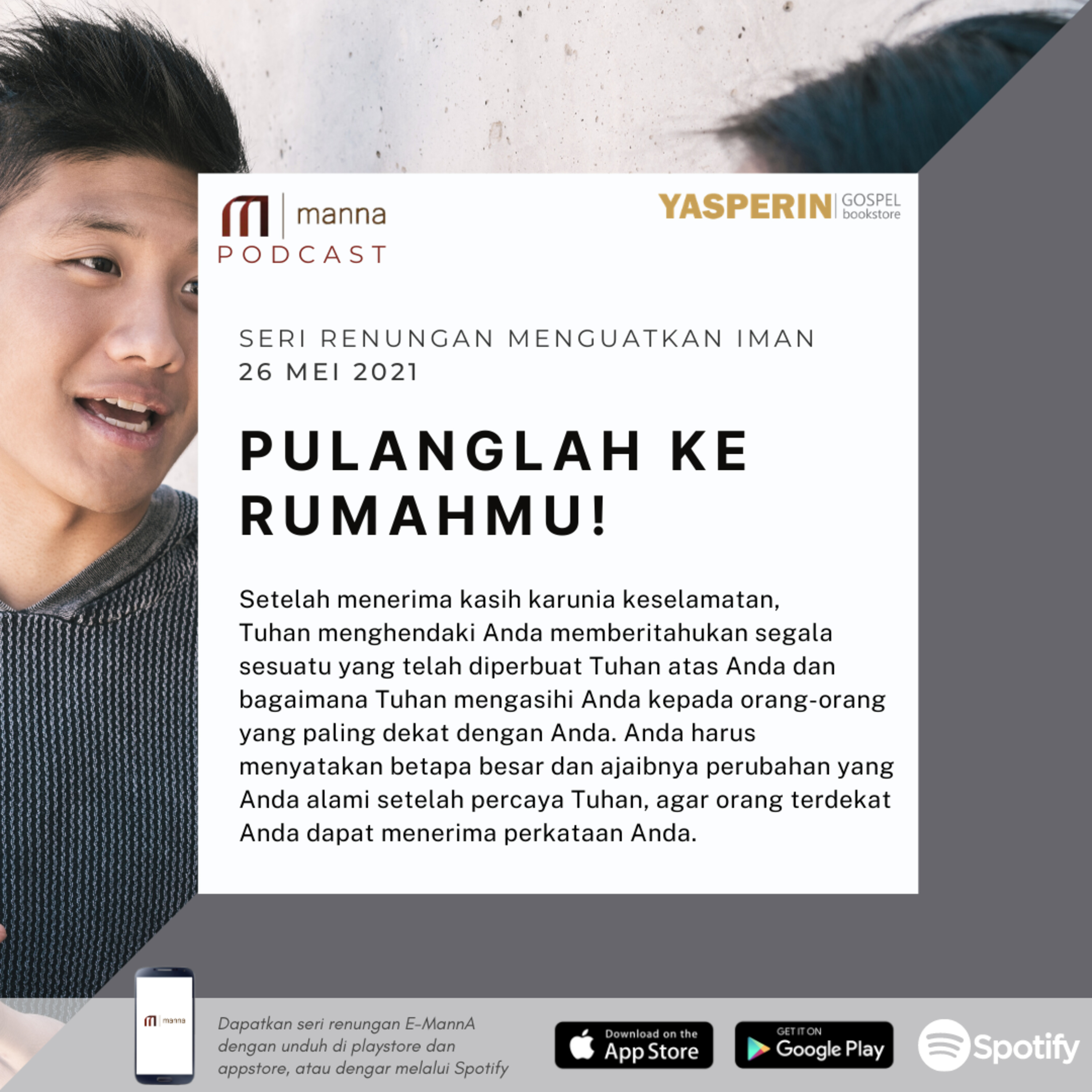 Renungan (55) - PULANGLAH KE RUMAHMU! episode artwork