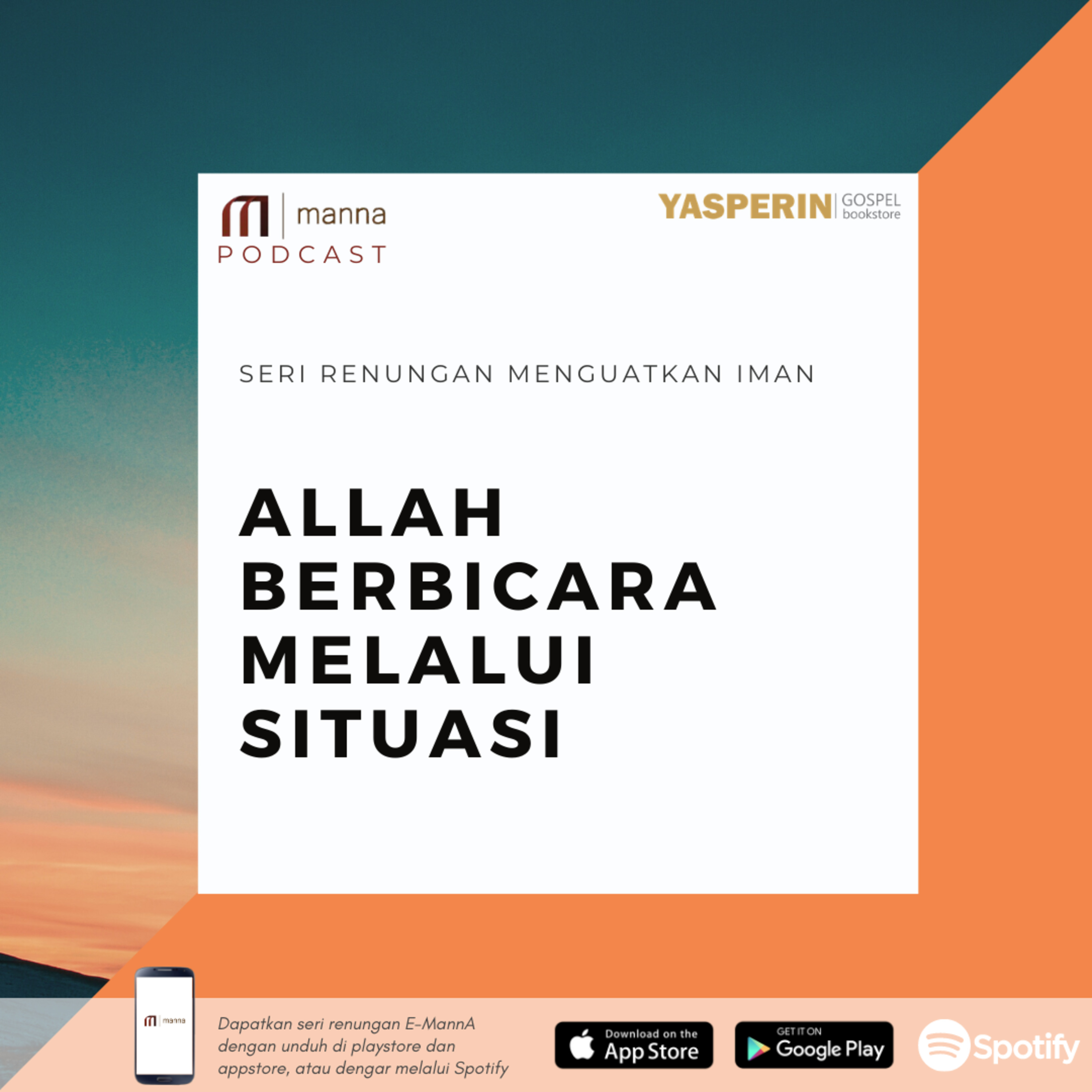 Renungan (55) - ALLAH BERBICARA MELALUI SITUASI episode artwork