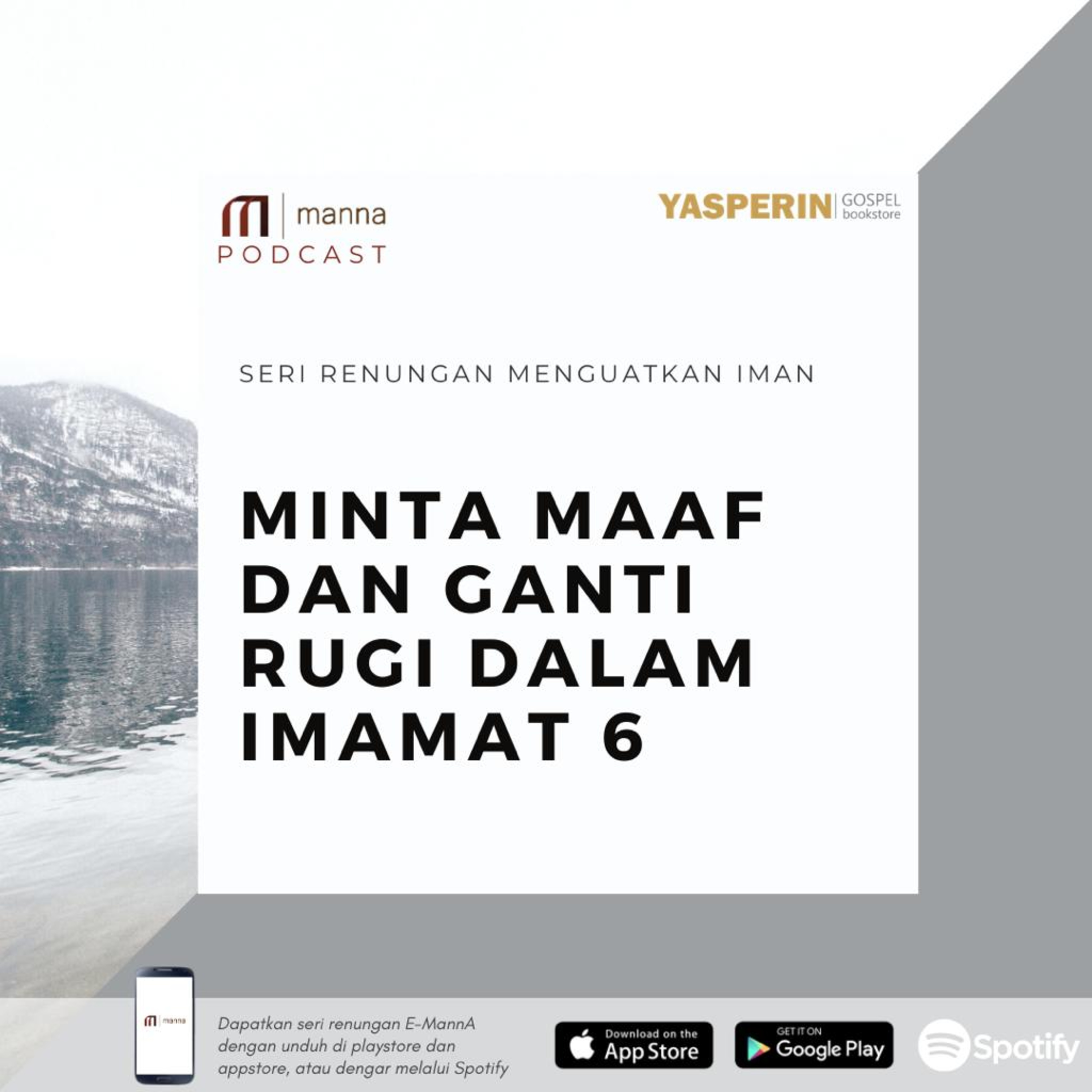 Renungan (59) - MINTA MAAF & GANTI RUGI DALAM IMAMAT 6 (1) episode artwork