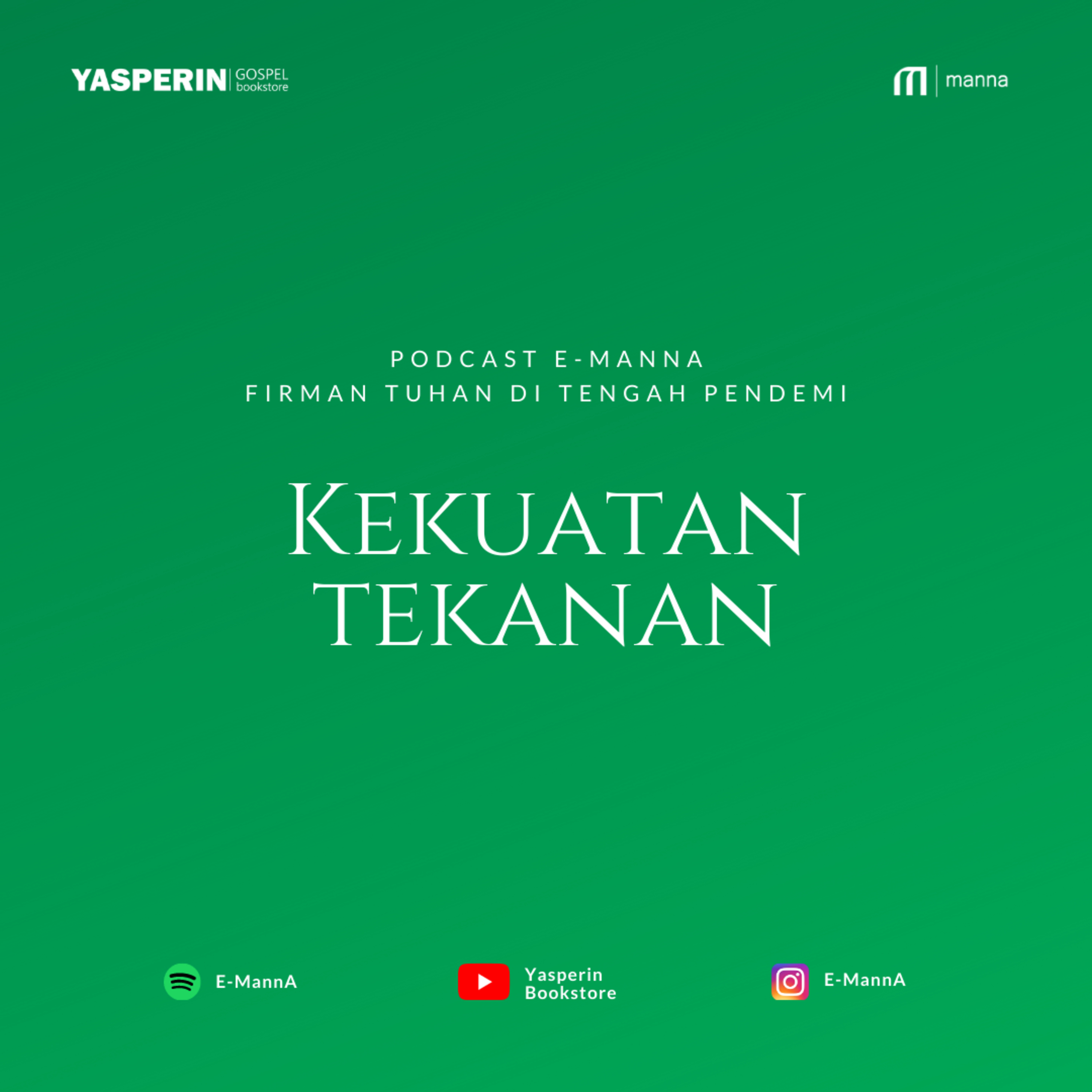 Kekuatan Tekanan dan Tinggal di dalam Tuhan (PODCAST) episode artwork