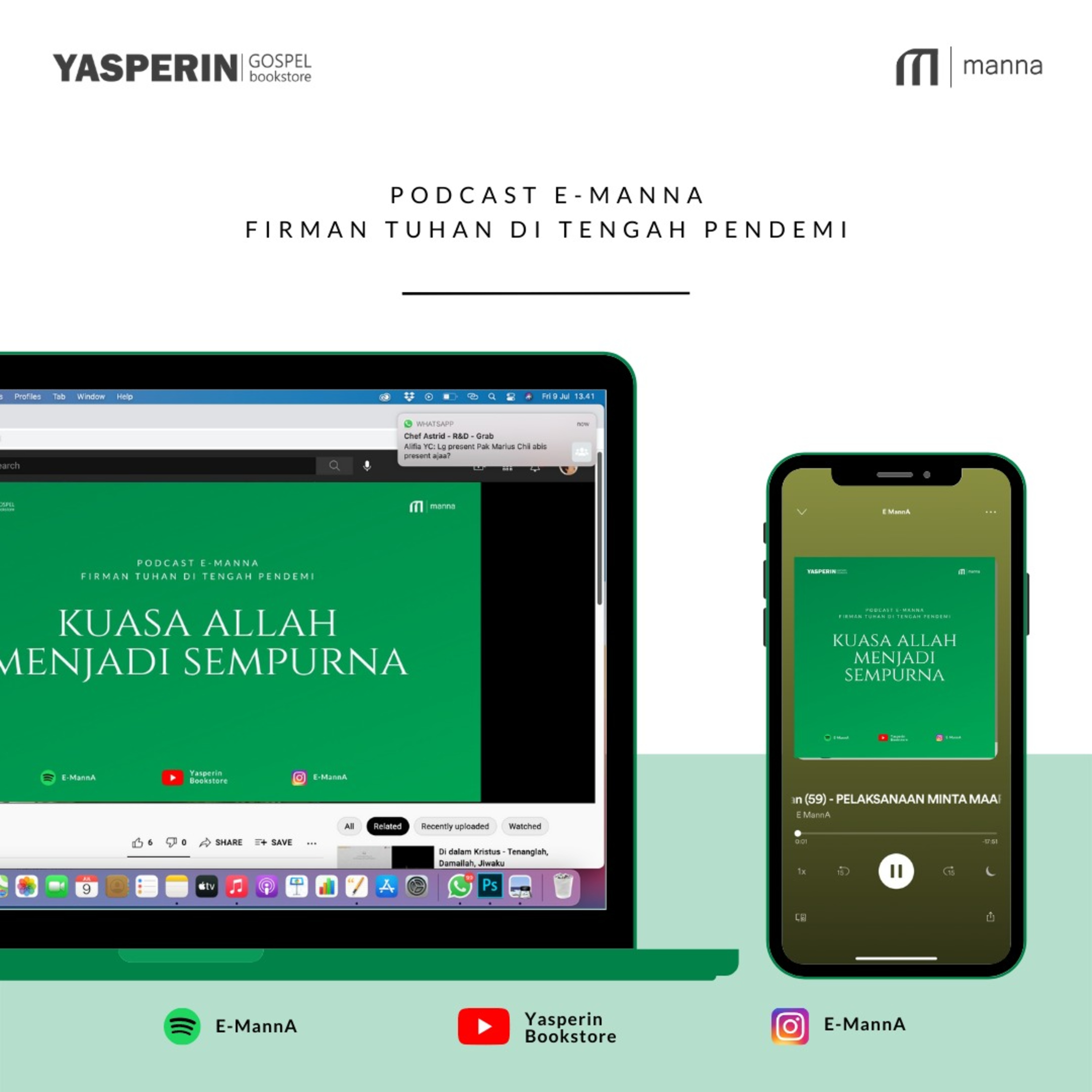 FIRMAN TUHAN DI TENGAH PANDEMI (PODCAST) episode artwork