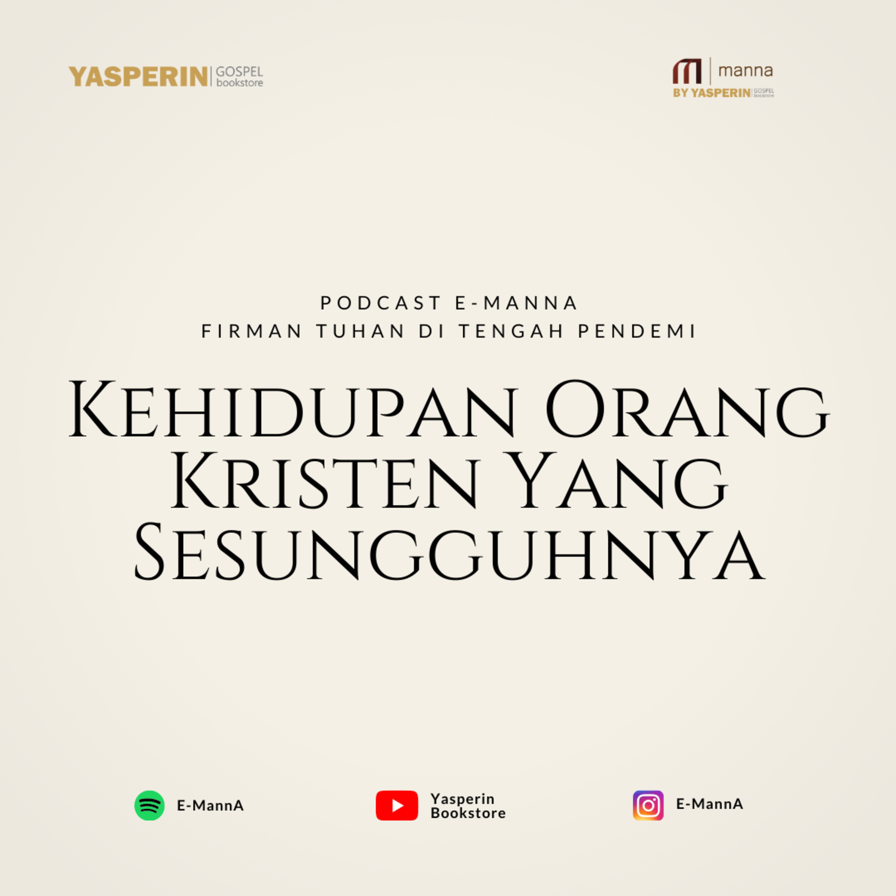Kehidupan Orang Kristen yang Sesungguhnya (PODCAST) episode artwork