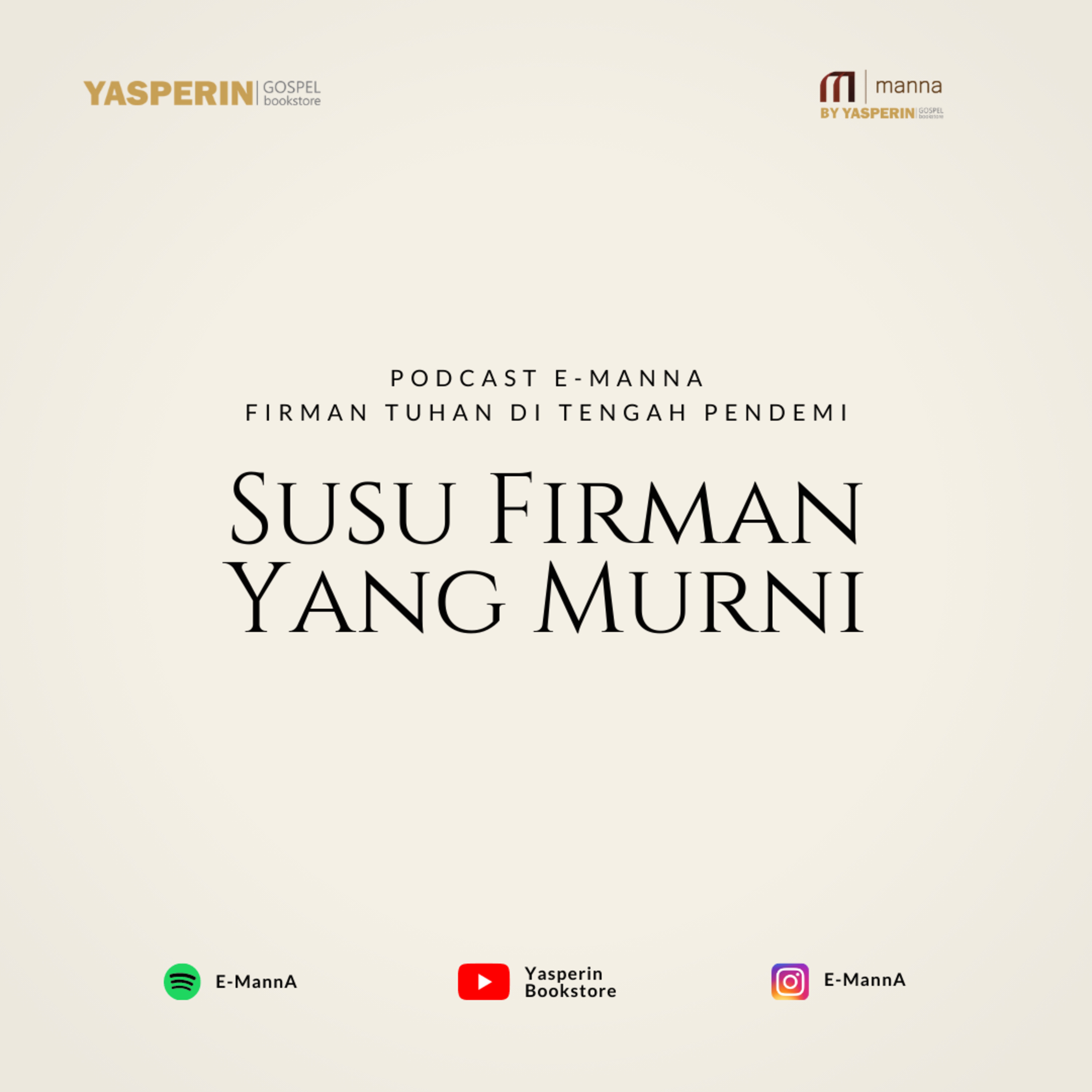 Susu Firman yang Murni (PODCAST) episode artwork