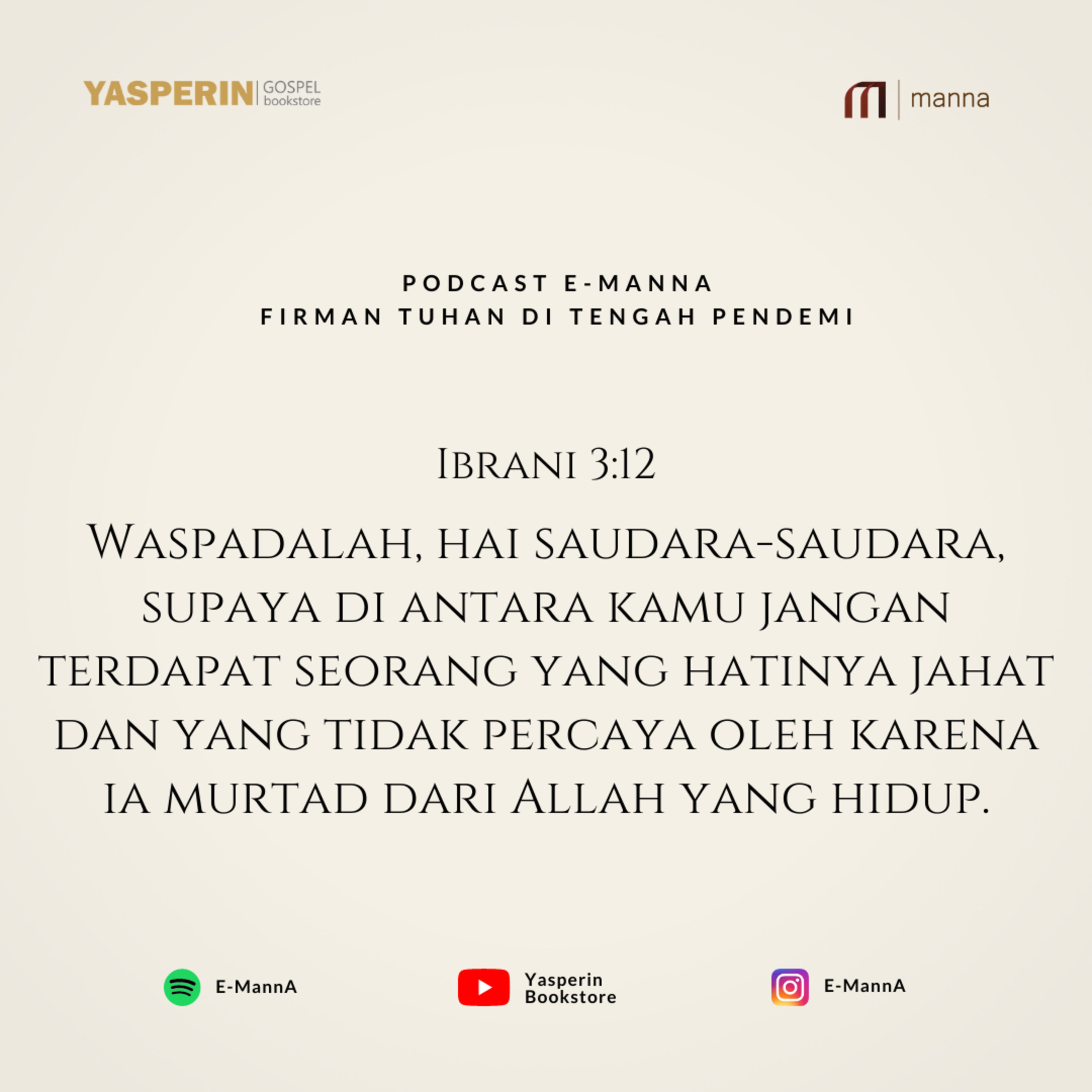 WASPADA ATAS KETIDAKPERCAYAAN (Podcast) episode artwork