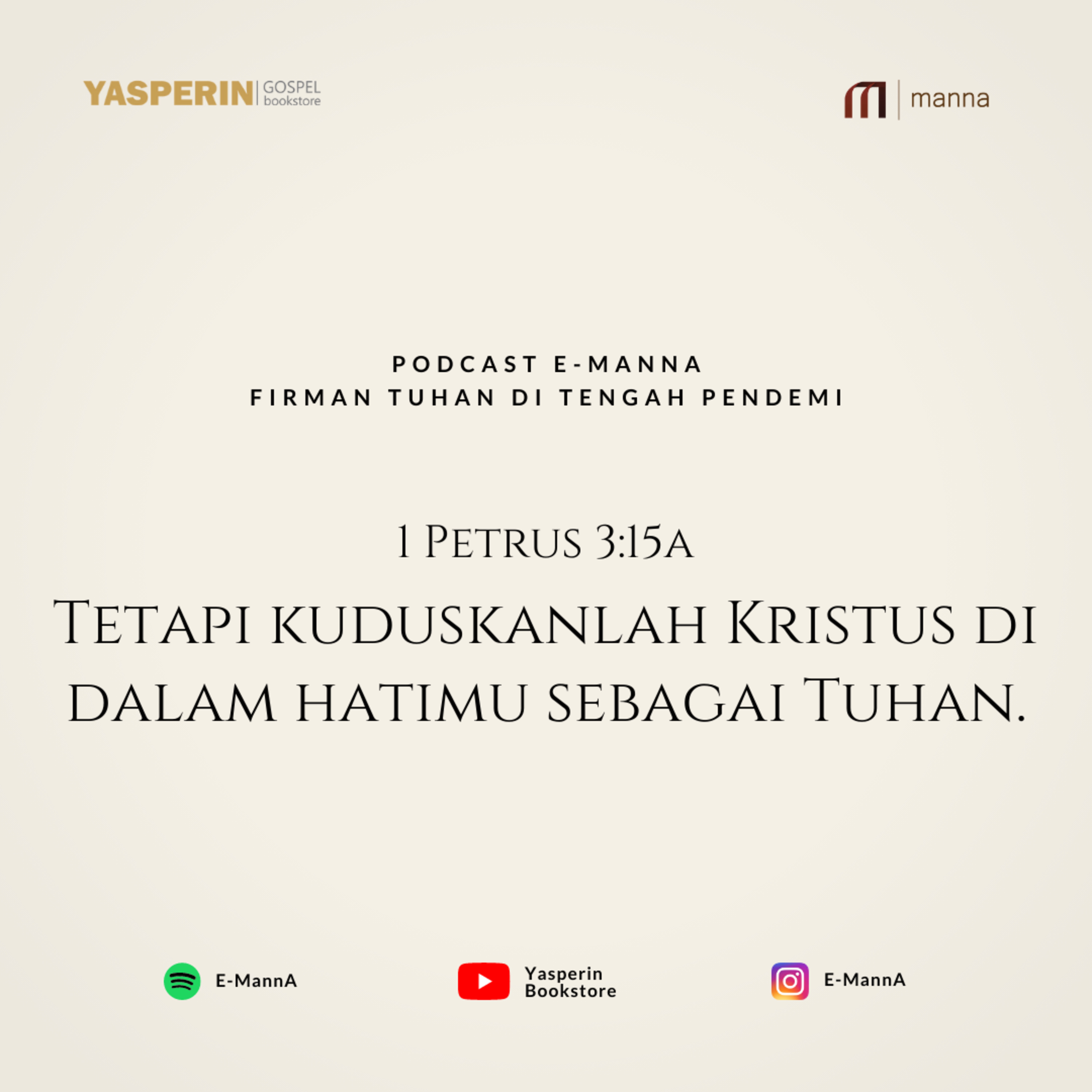 KUDUSKANLAH KRISTUS (PODCAST) episode artwork