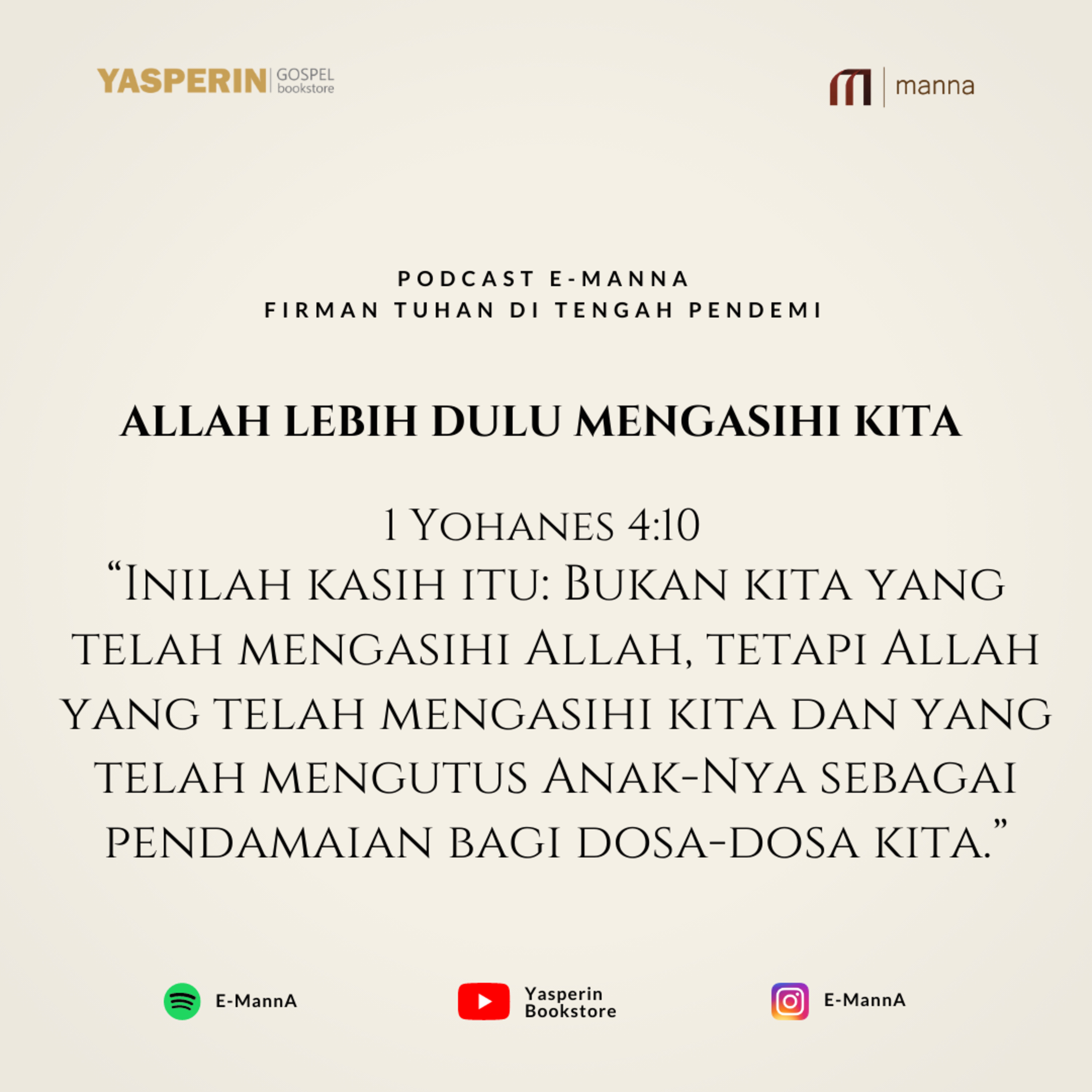 ALLAH LEBIH DULU MENGASIHI KITA (PODCAST) episode artwork