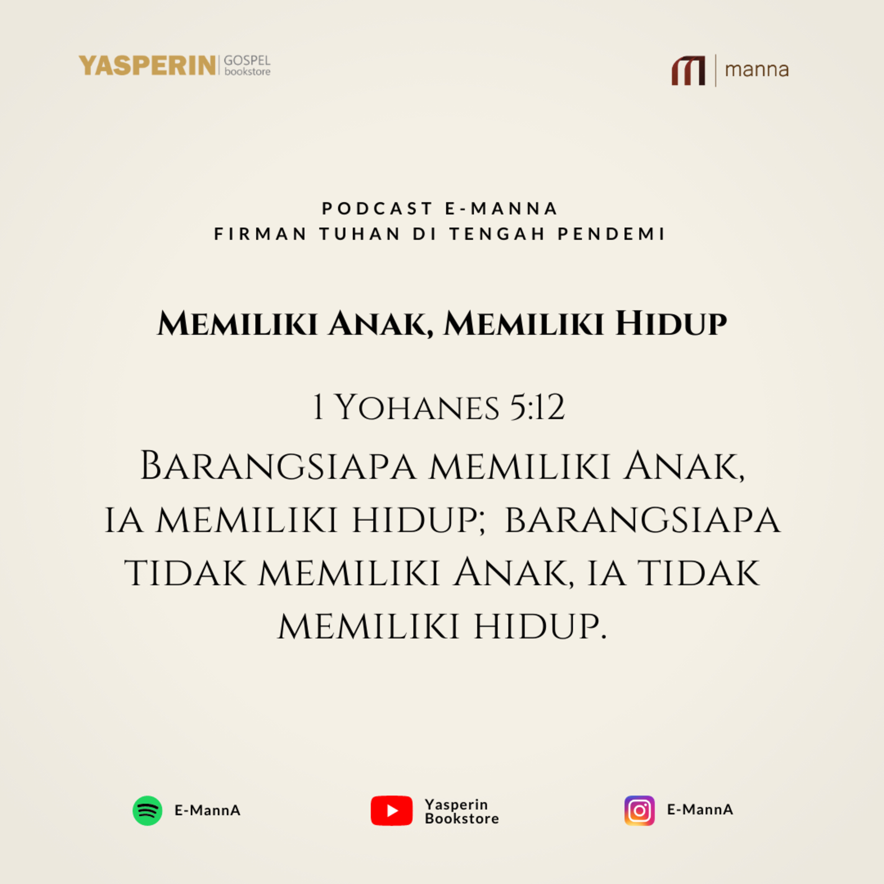 MEMILIKI ANAK, MEMILIKI HIDUP (PODCAST) episode artwork