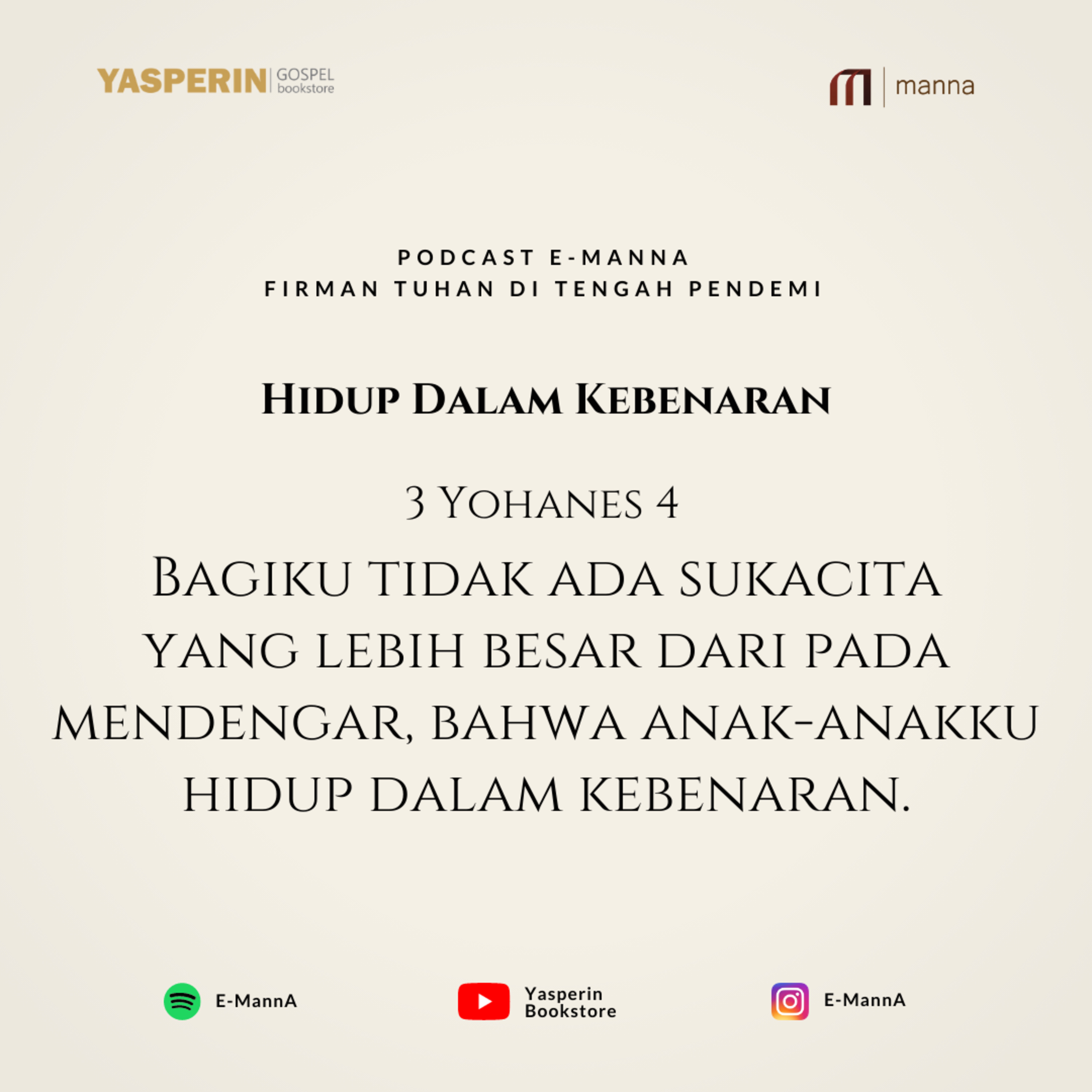 HIDUP DALAM KEBENARAN (PODCAST) episode artwork