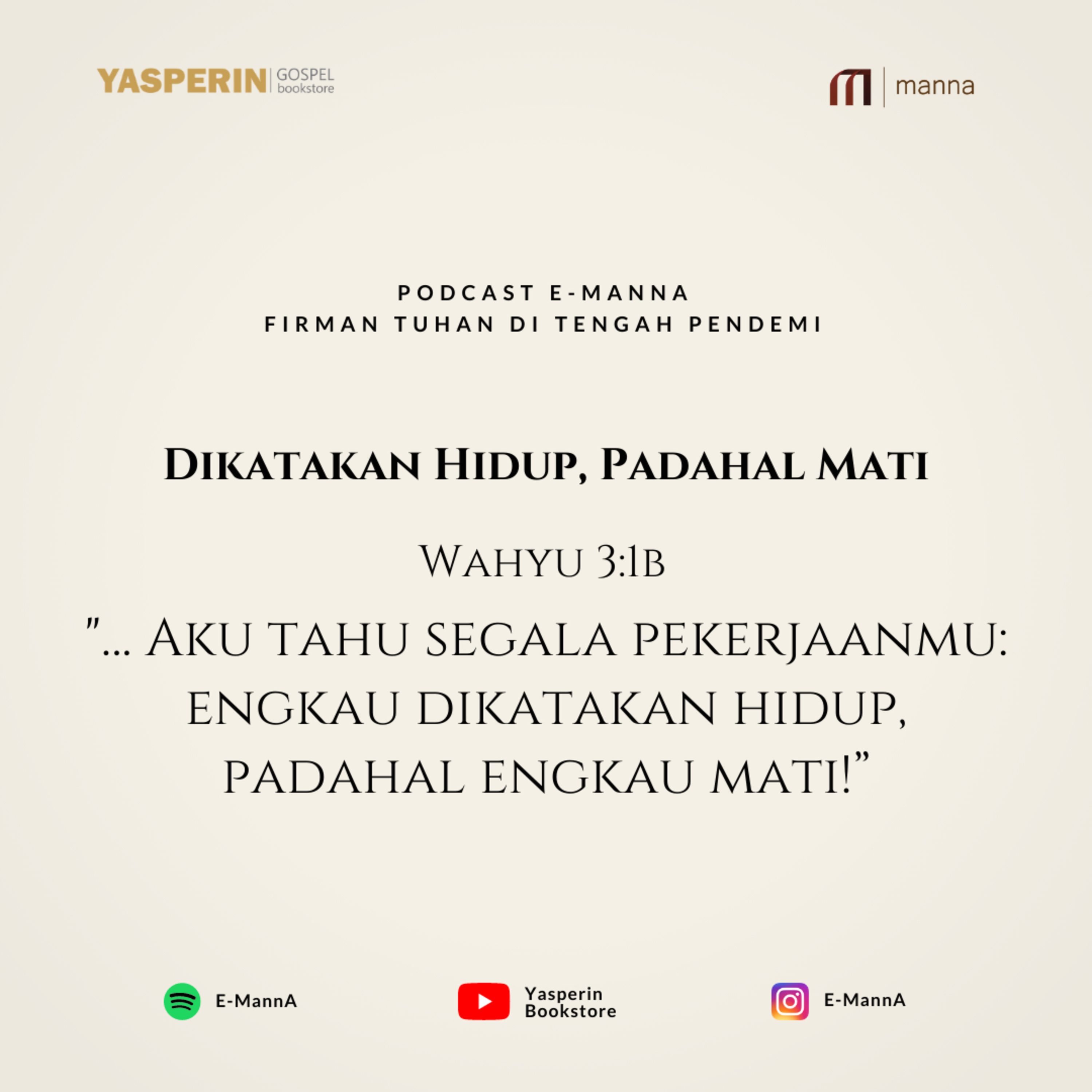 DIKATAKAN HIDUP, PADAHAL MATI (PODCAST) episode artwork