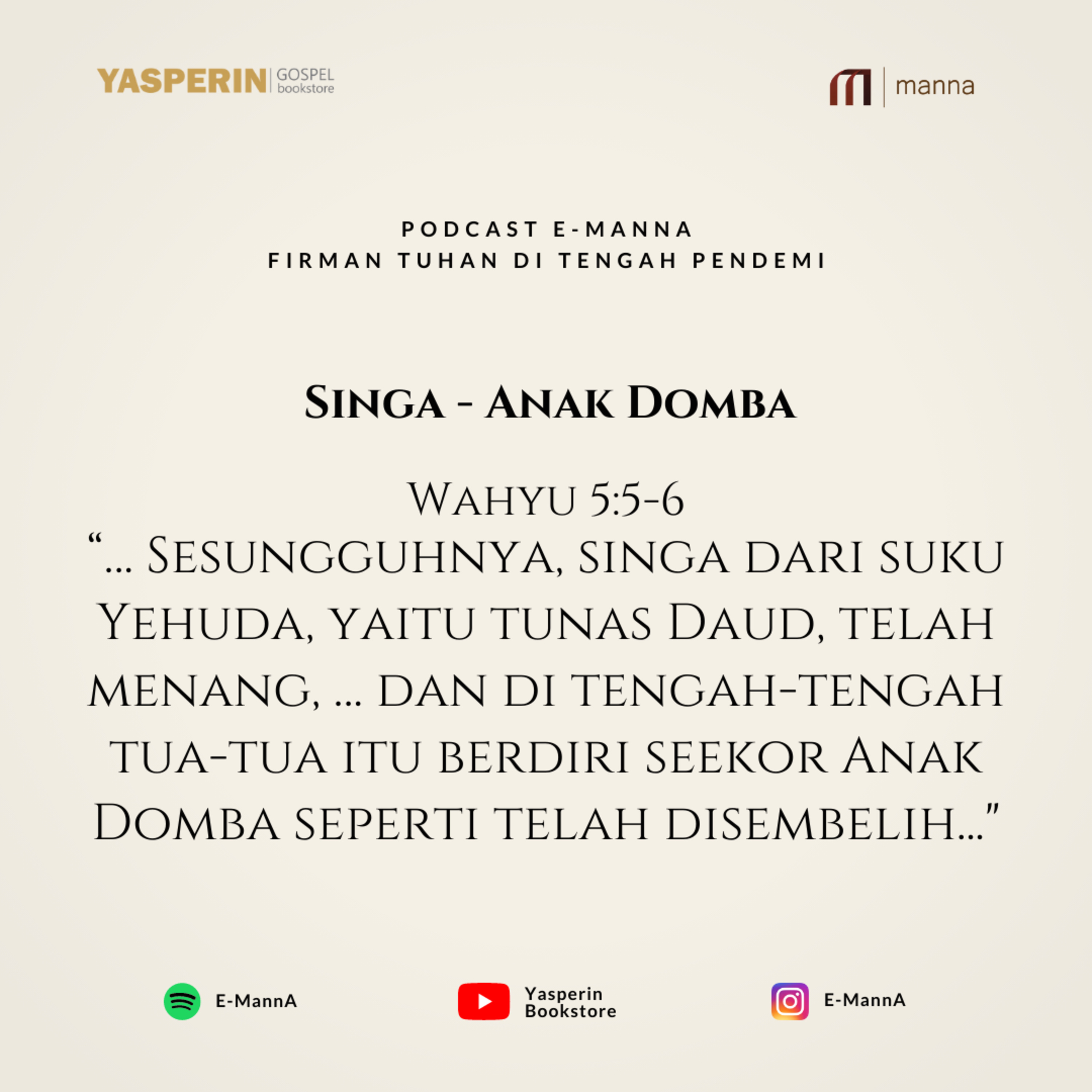 SINGA-ANAK DOMBA (PODCAST) episode artwork