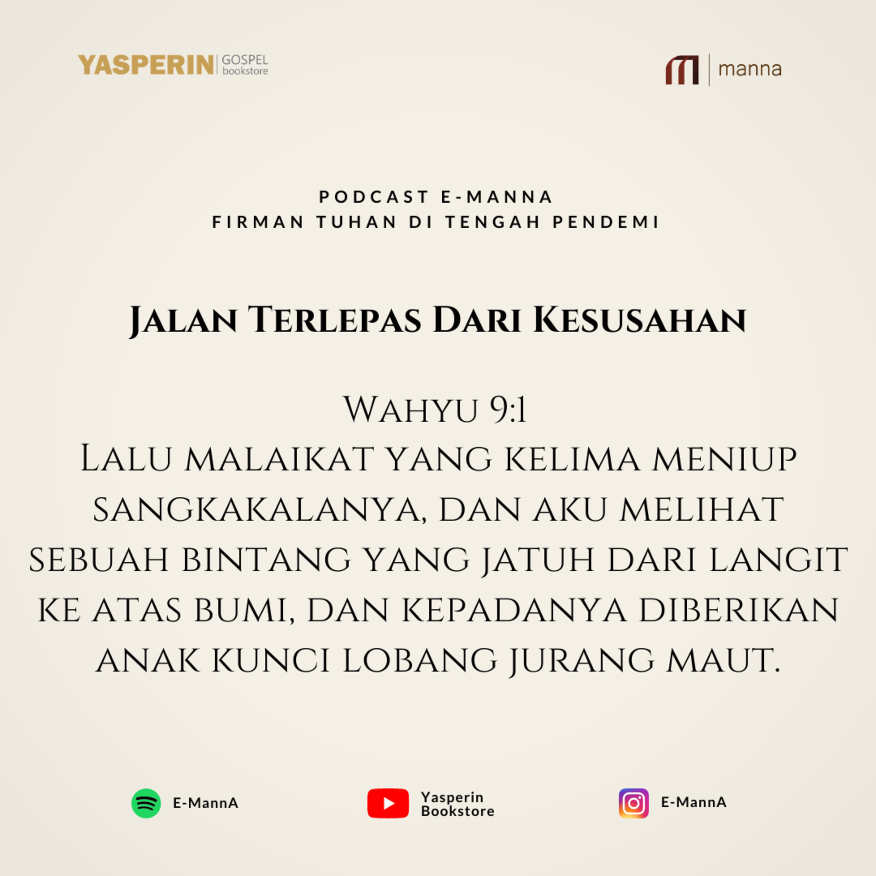 JALAN TERLEPAS DARI KESUSAHAN (PODCAST) episode artwork