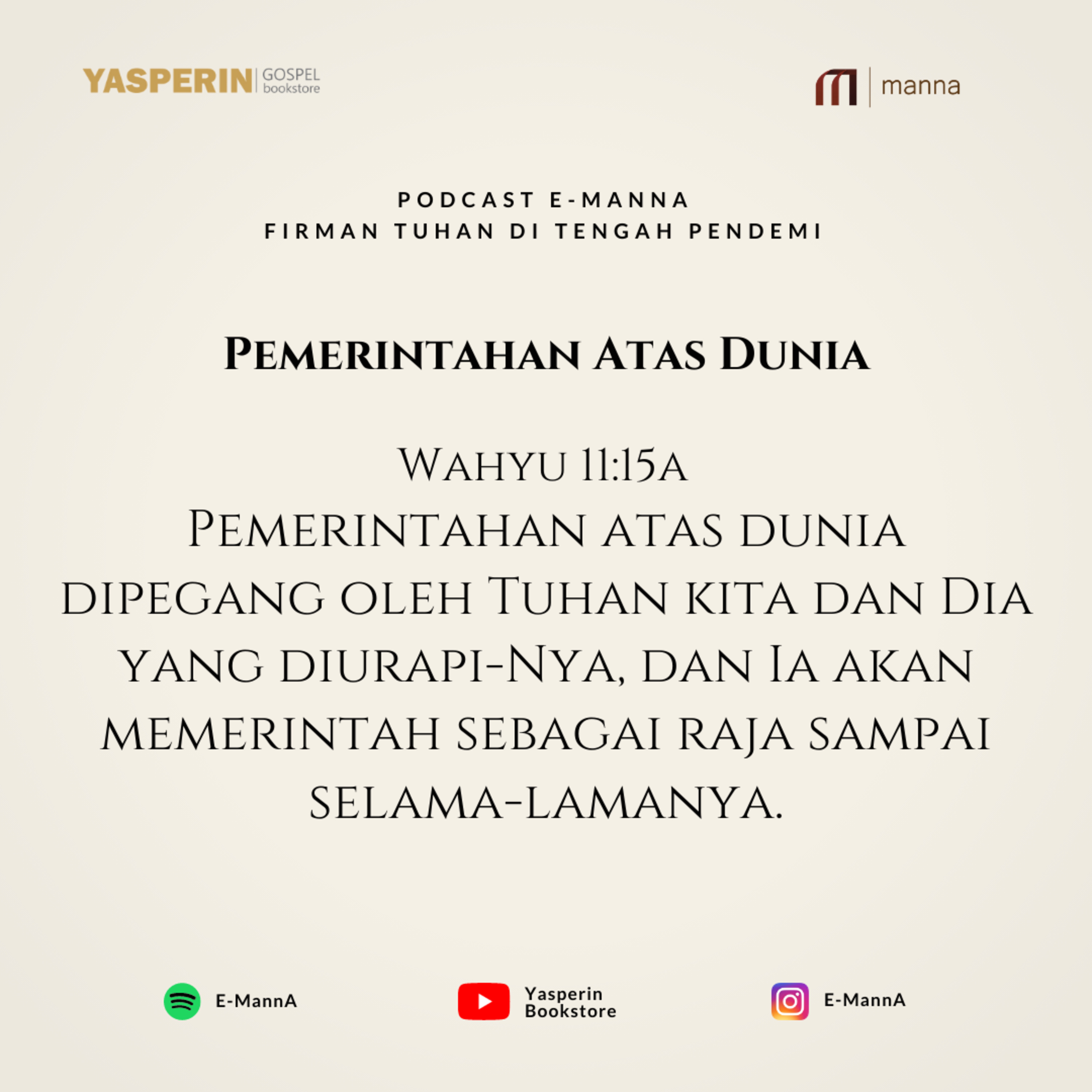 PEMERINTAHAN ATAS DUNIA (PODCAST) episode artwork