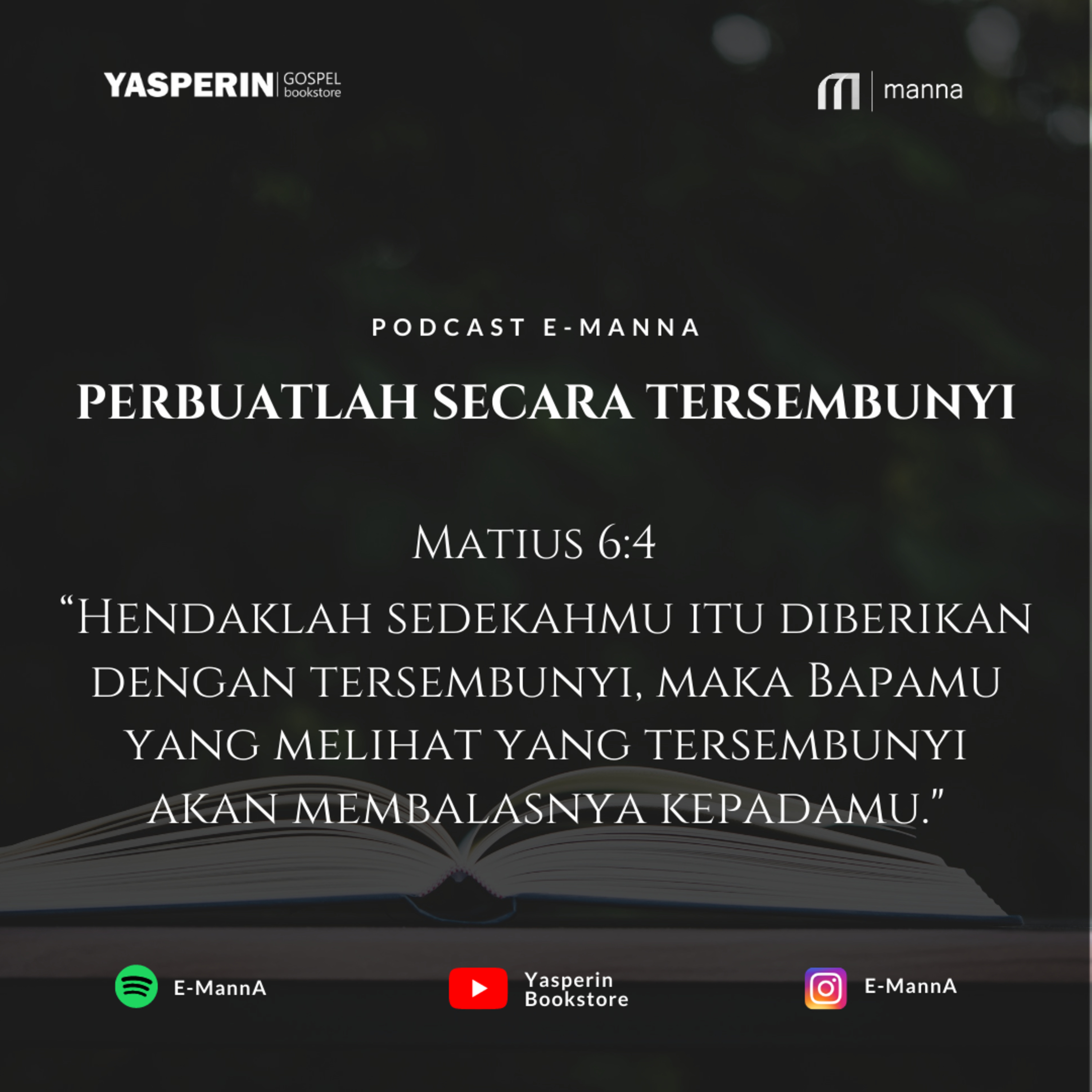 PERBUATLAH SECARA TERSEMBUNYI (PODCAST) episode artwork