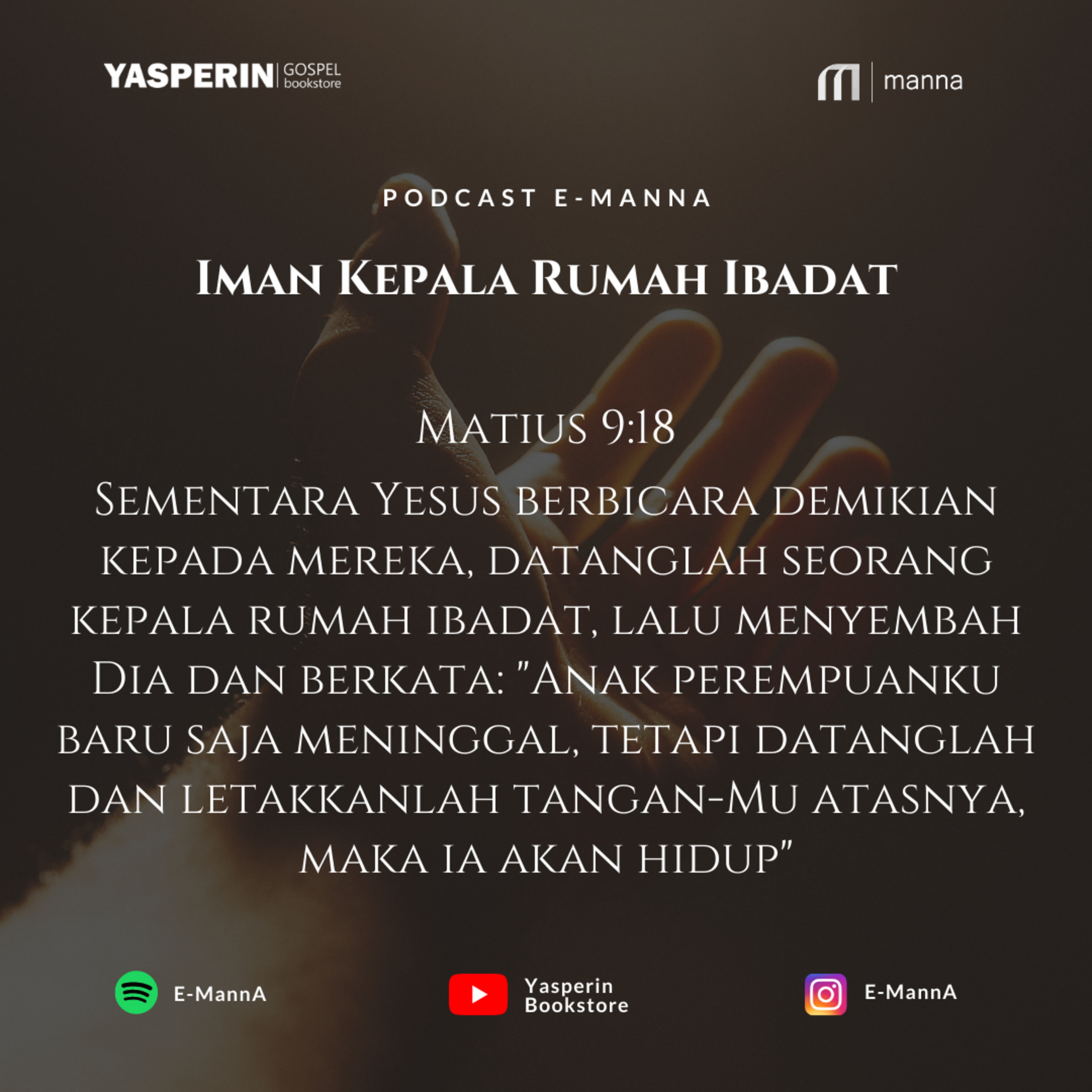 IMAN KEPALA RUMAH IBADAT (PODCAST) episode artwork