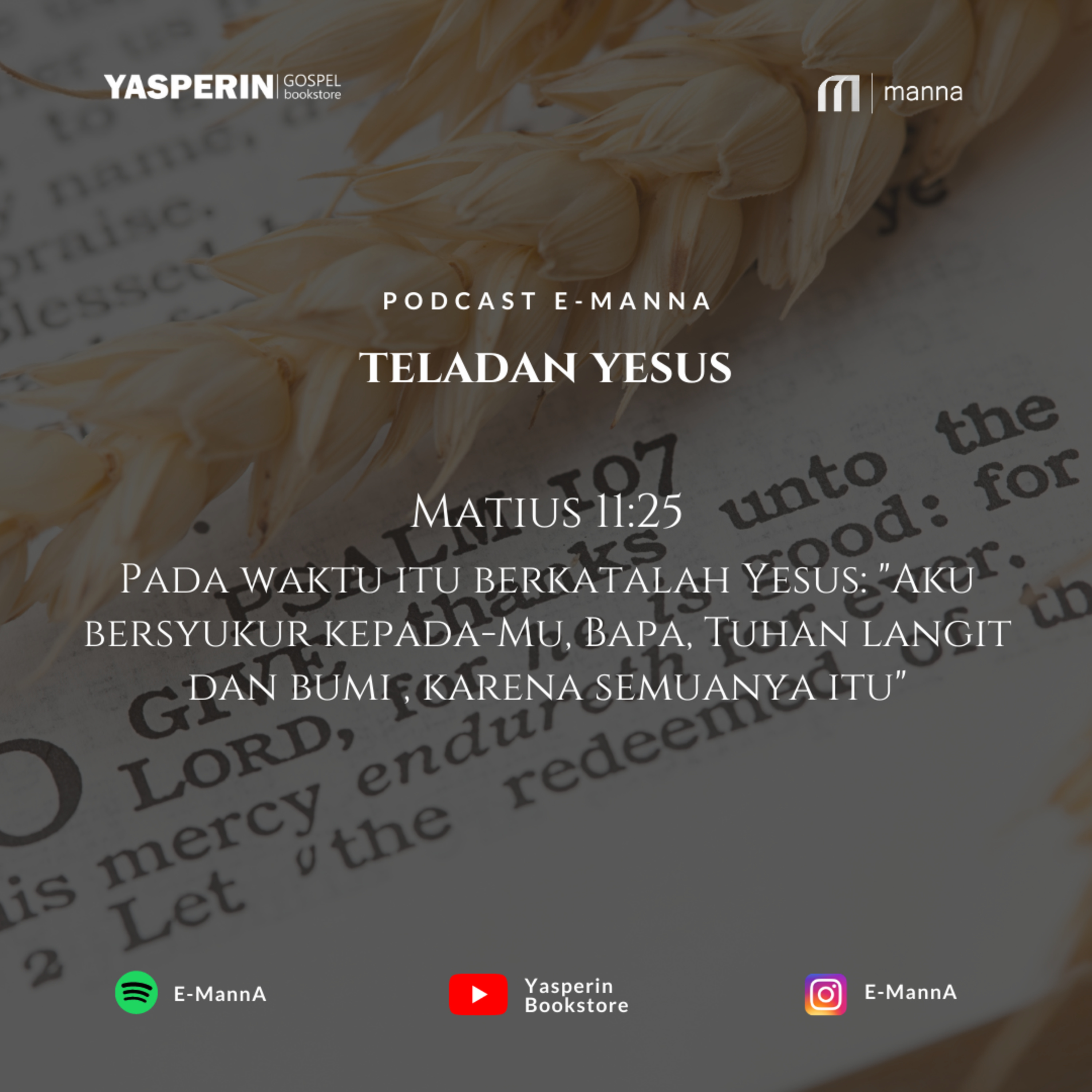 TELADAN YESUS (PODCAST) episode artwork