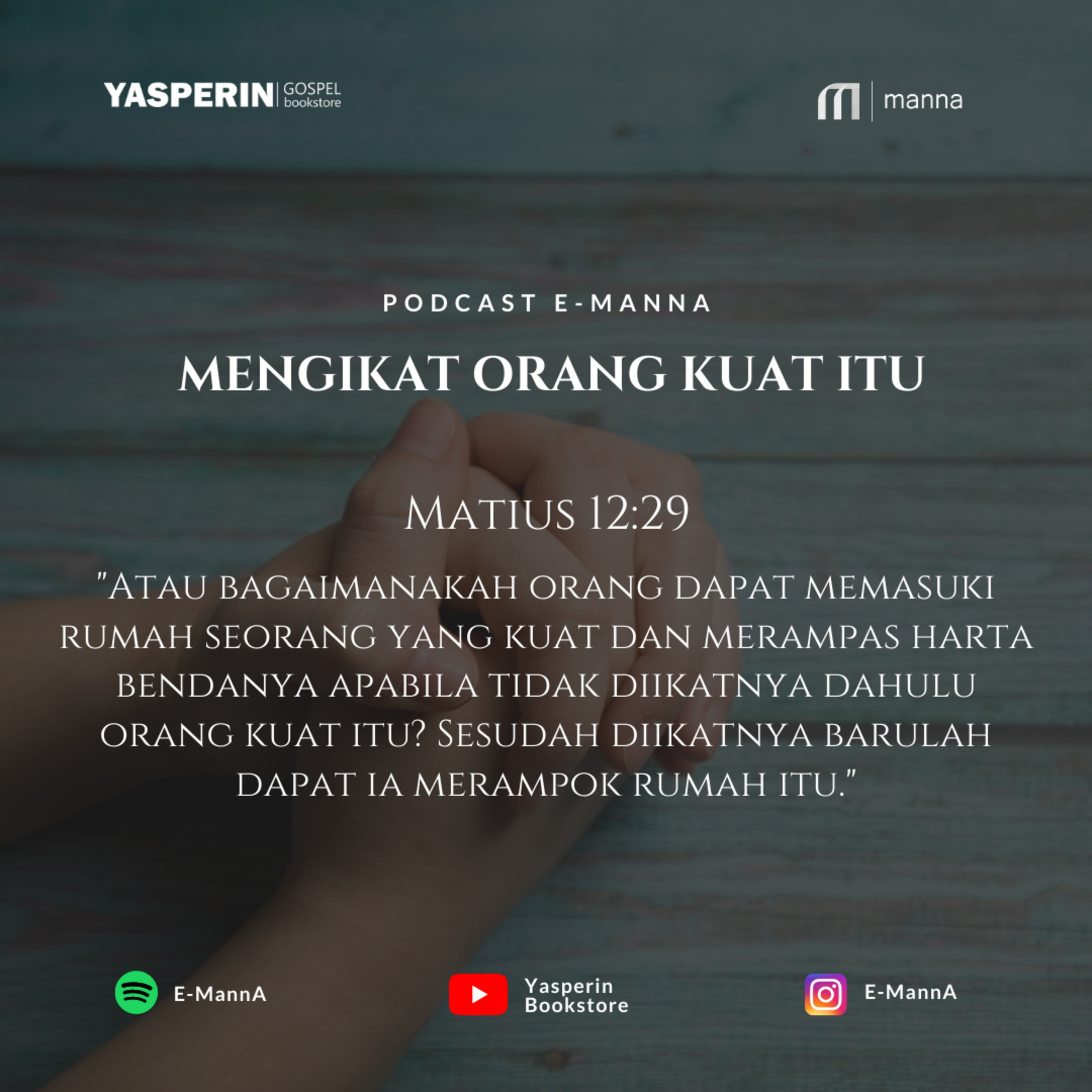 MENGIKAT ORANG KUAT ITU (PODCAST) episode artwork