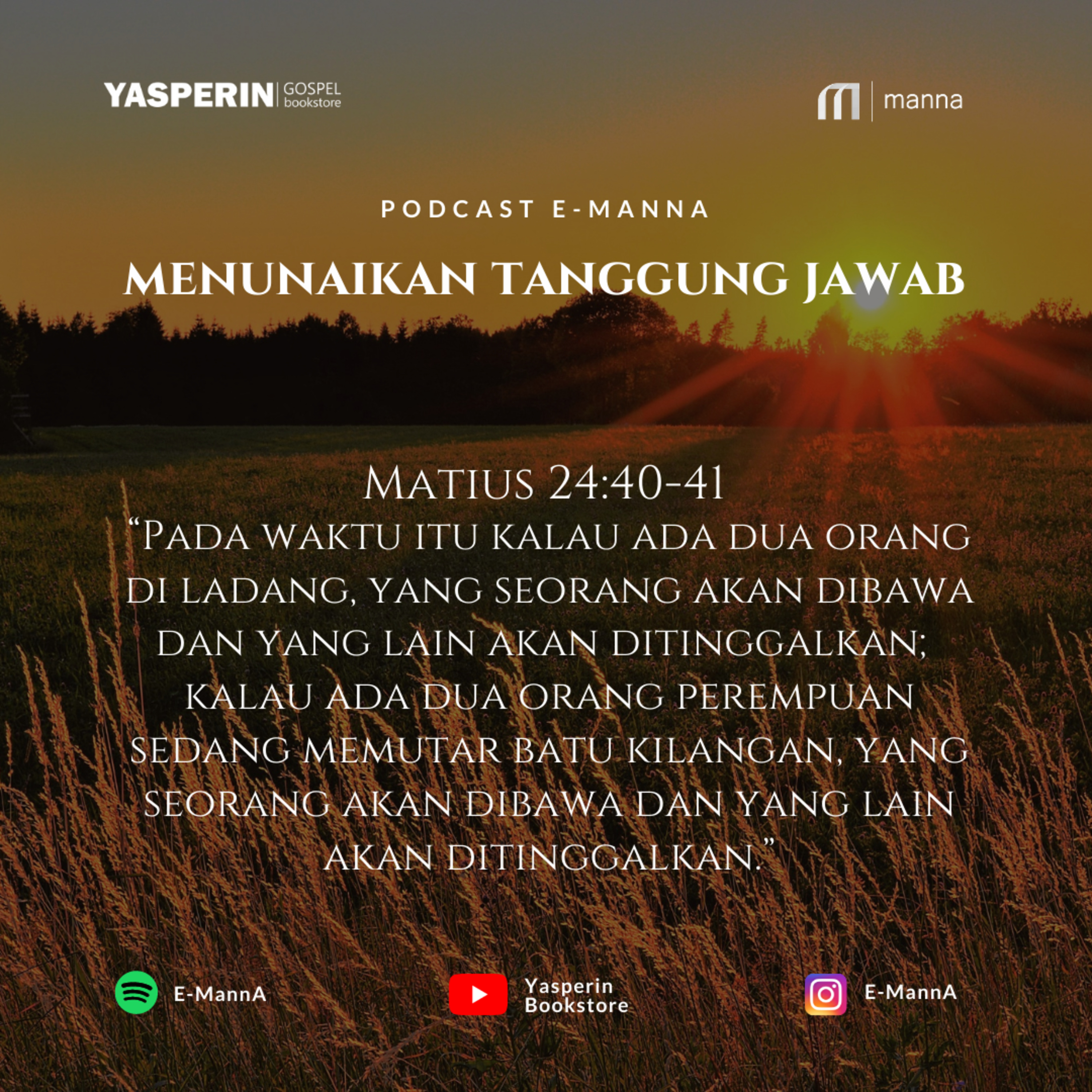 Menunaikan Tanggung Jawab (PODCAST) episode artwork