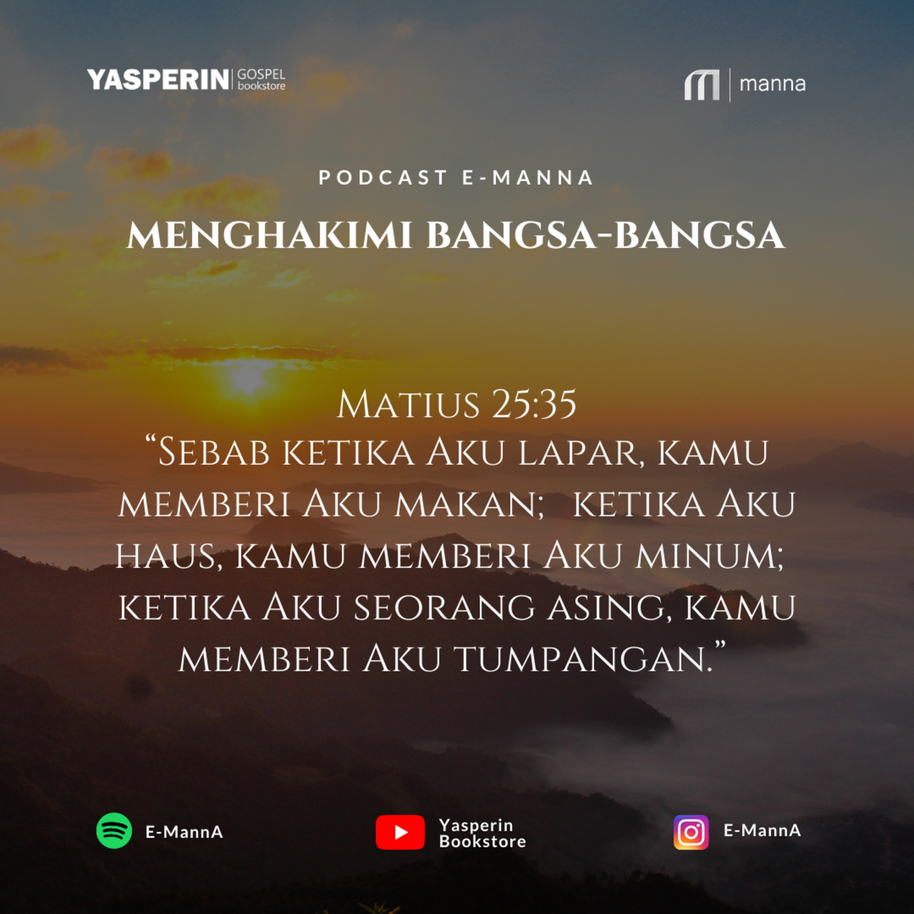 MENGHAKIMI BANGSA-BANGSA (PODCAST) episode artwork