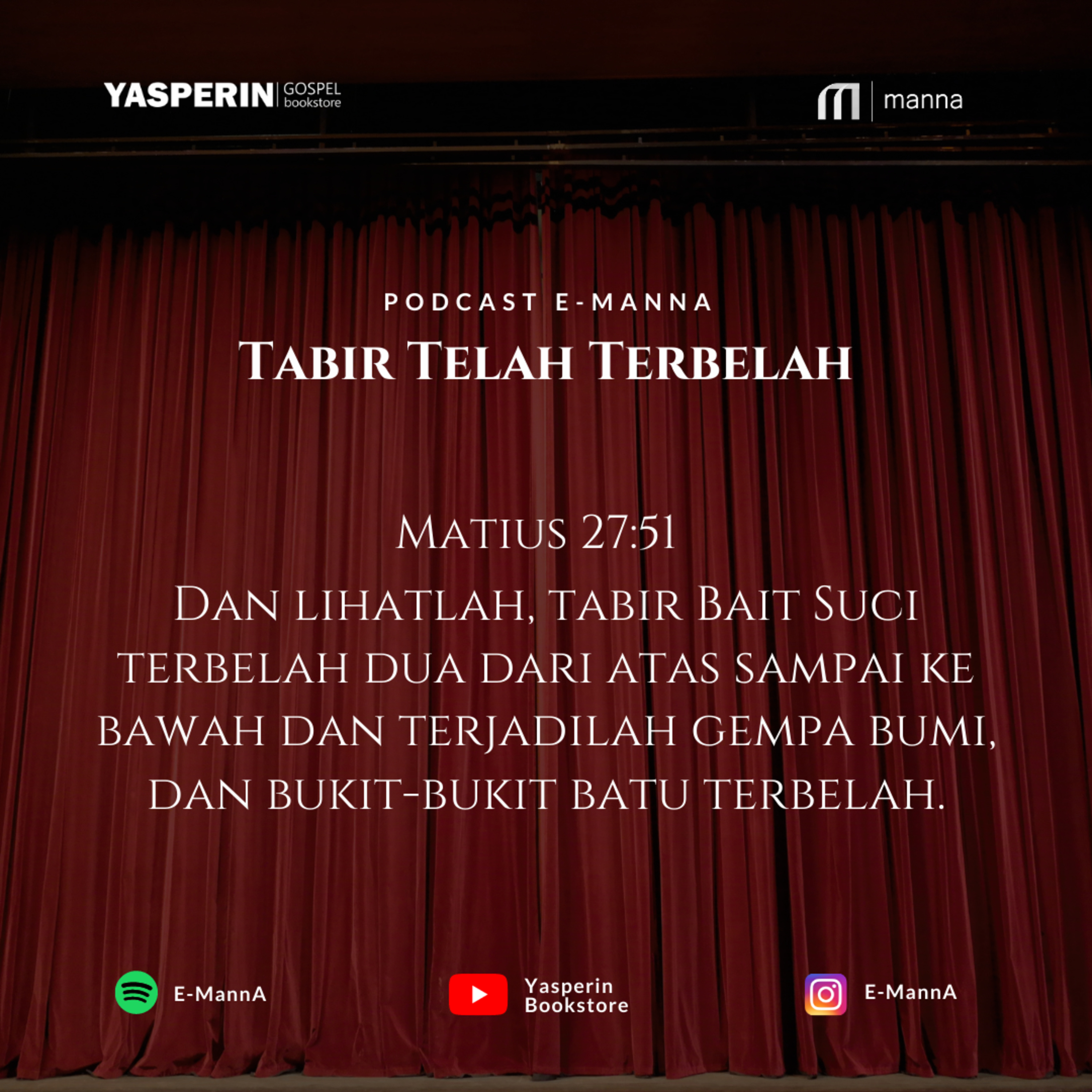 TABIR TELAH TERBELAH (PODCAST) episode artwork