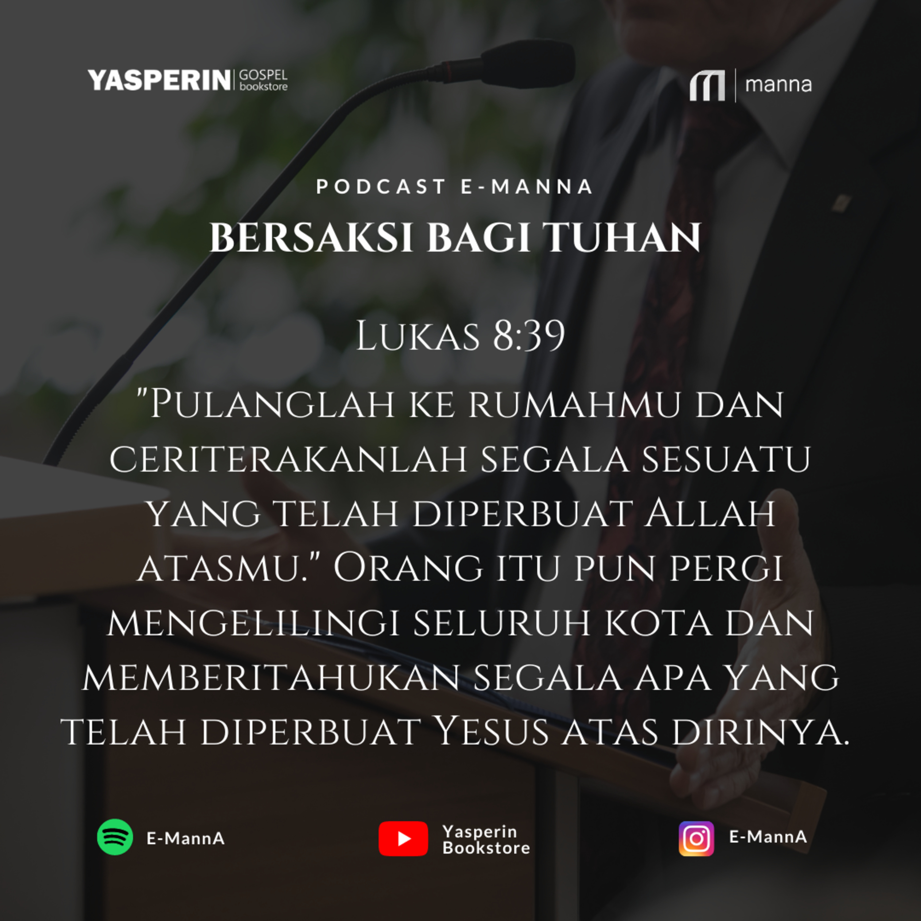 BERSAKSI BAGI TUHAN (PODCAST) episode artwork