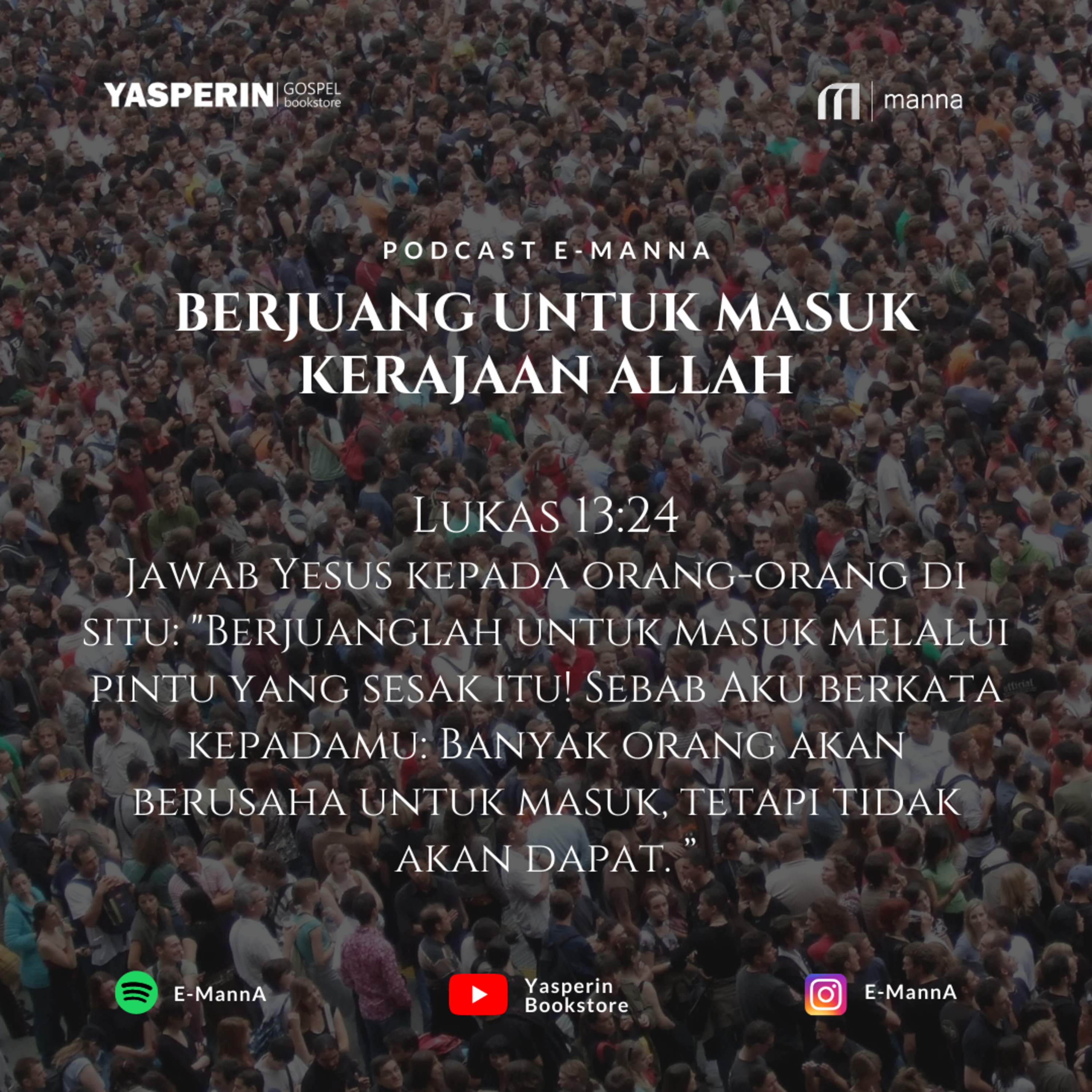  BERJUANG UNTUK MASUK KERAJAAN ALLAH (PODCAST) episode artwork