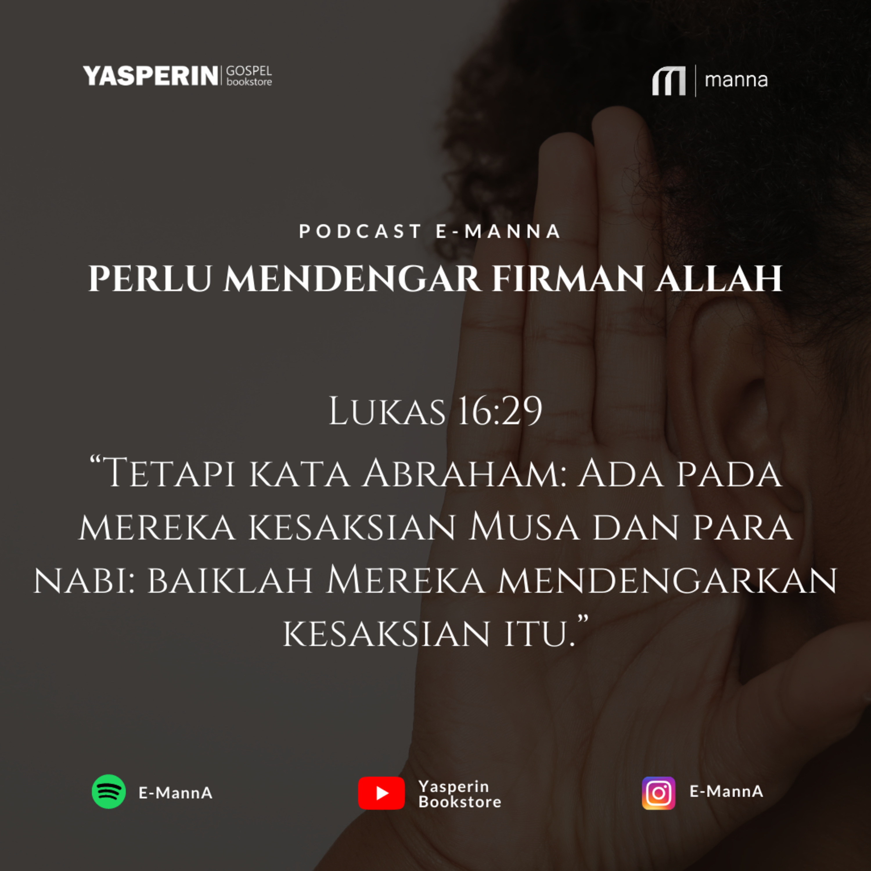 PERLU MENDENGAR FIRMAN ALLAH (PODCAST) episode artwork