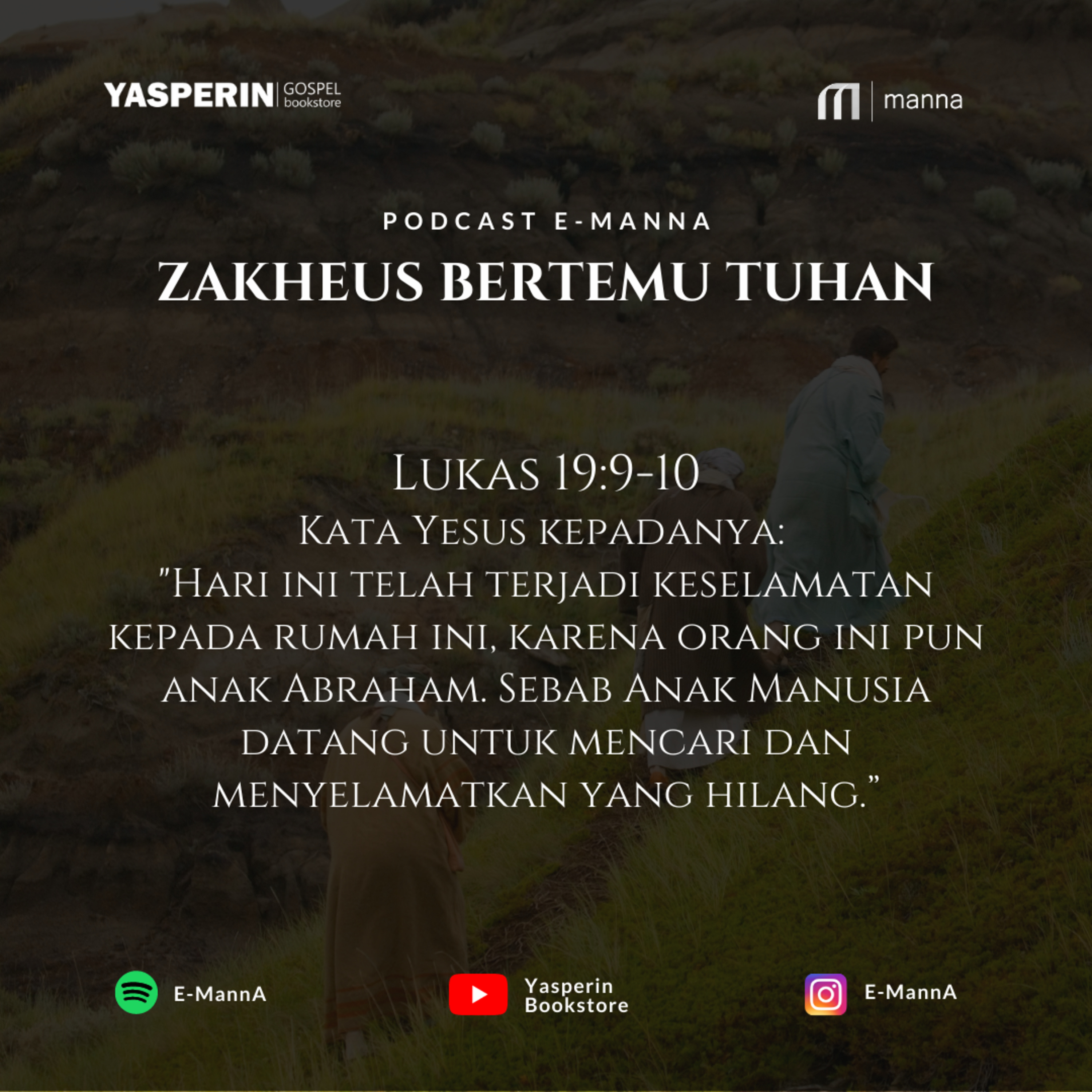 ZAKHEUS BERTEMU TUHAN (PODCAST) episode artwork