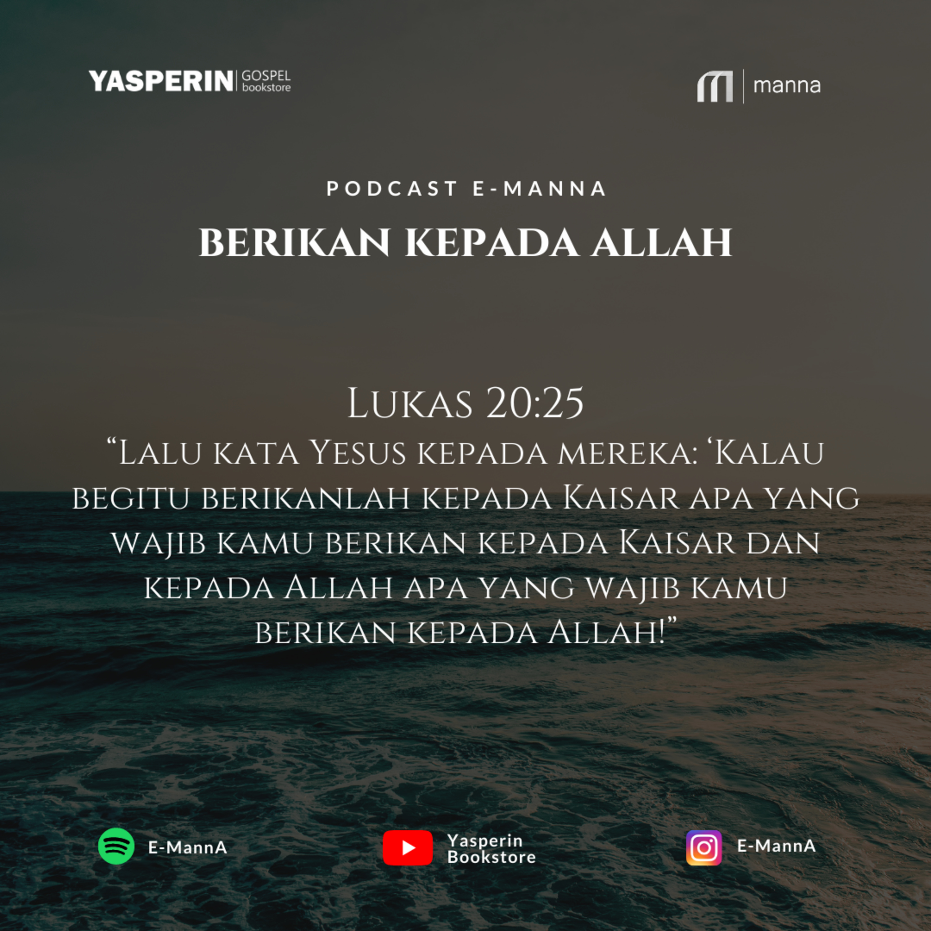 BERIKAN KEPADA ALLAH (PODCAST) episode artwork