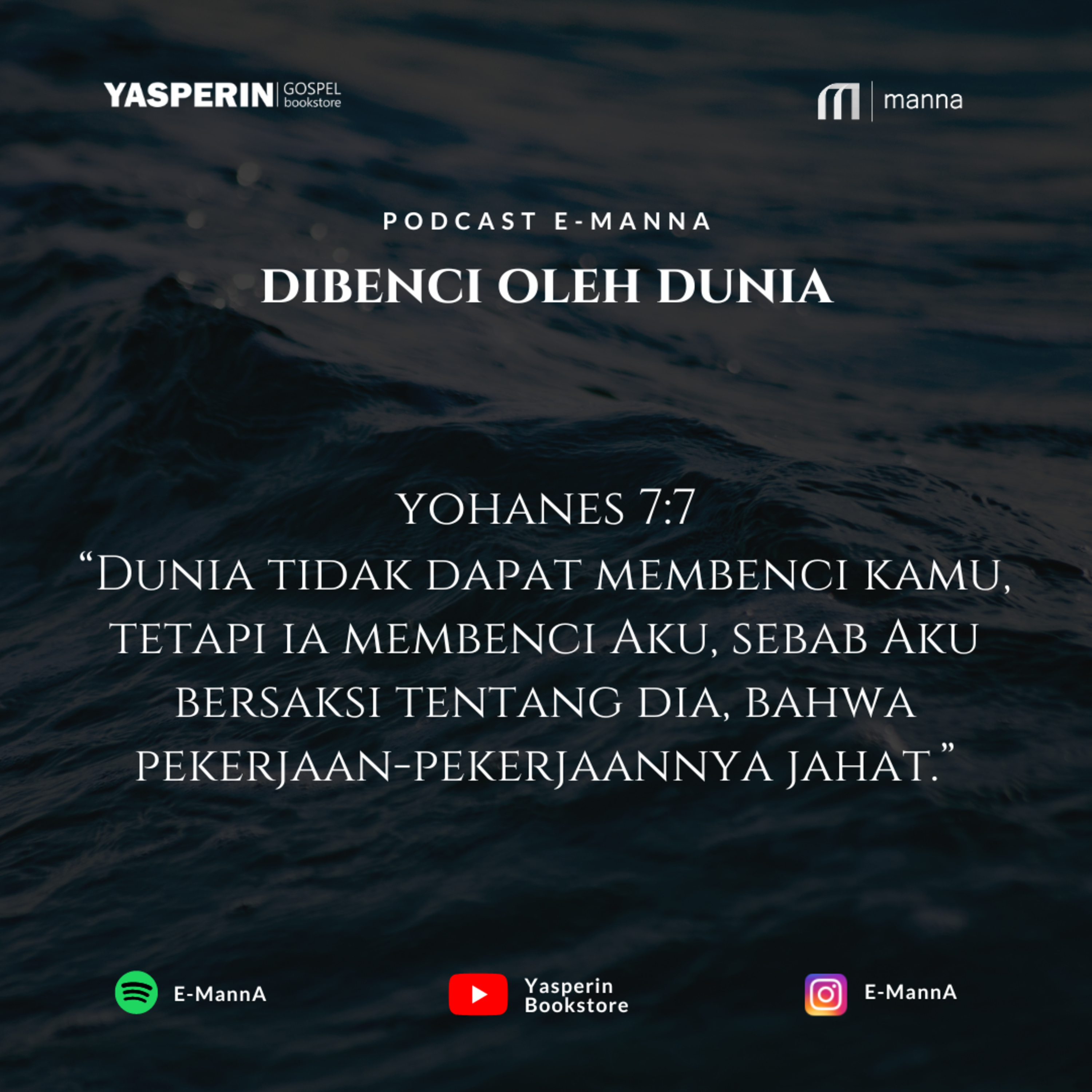 DIBENCI OLEH DUNIA (PODCAST) episode artwork