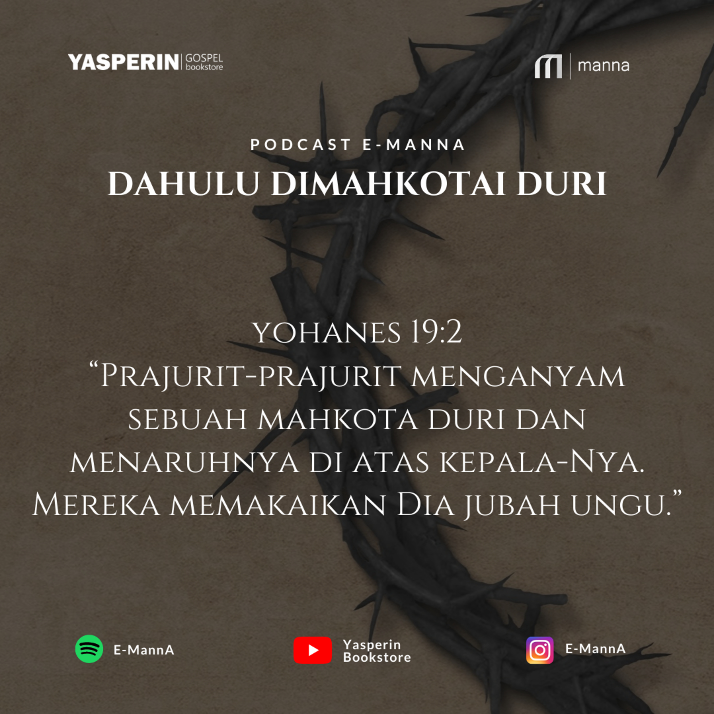 DAHULU DIMAHKOTAI DURI (PODCAST) episode artwork