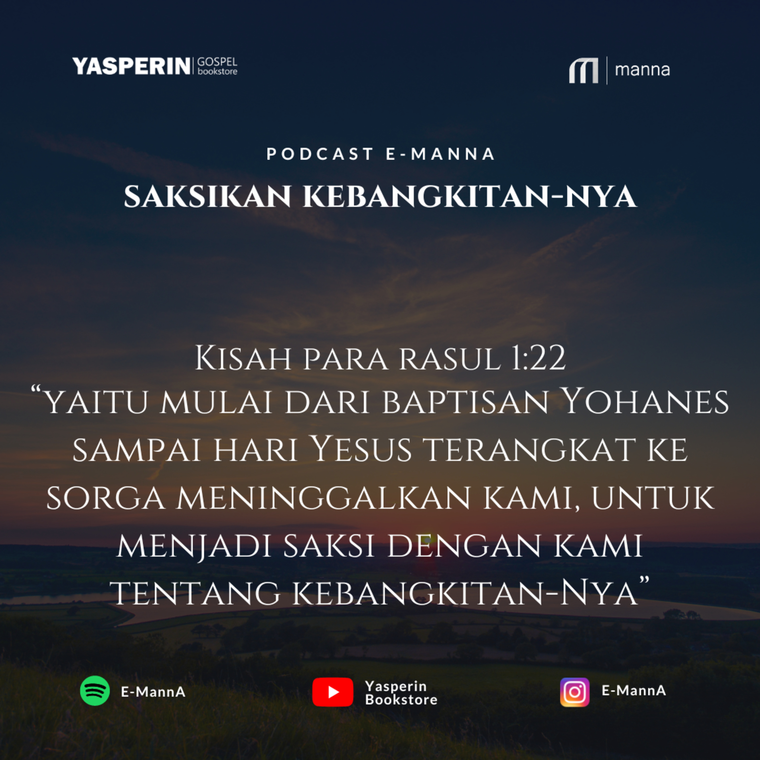 SAKSIKAN KEBANGKITAN-NYA (PODCAST) episode artwork