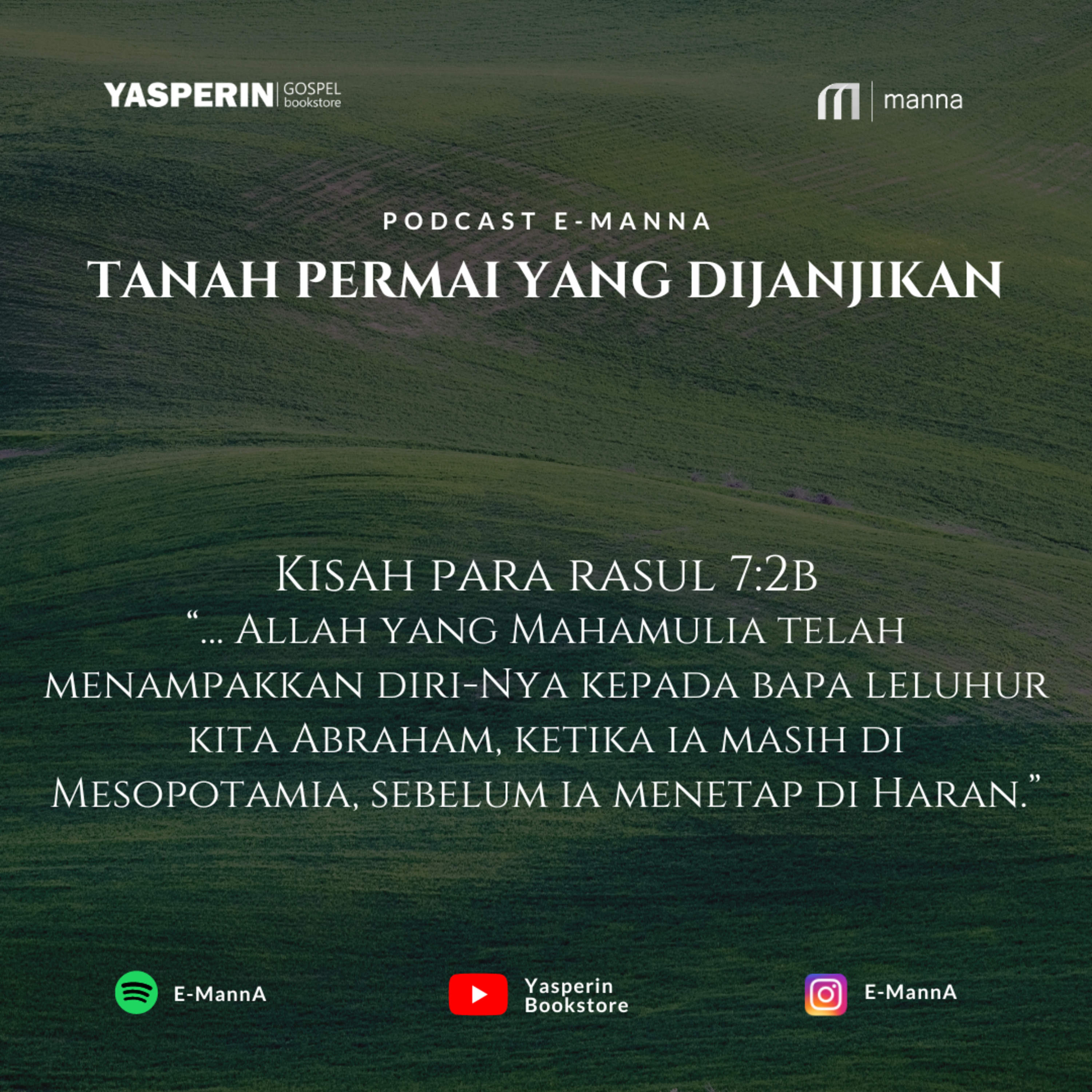 TANAH PERMAI YANG DIJANJIKAN (PODCAST) episode artwork
