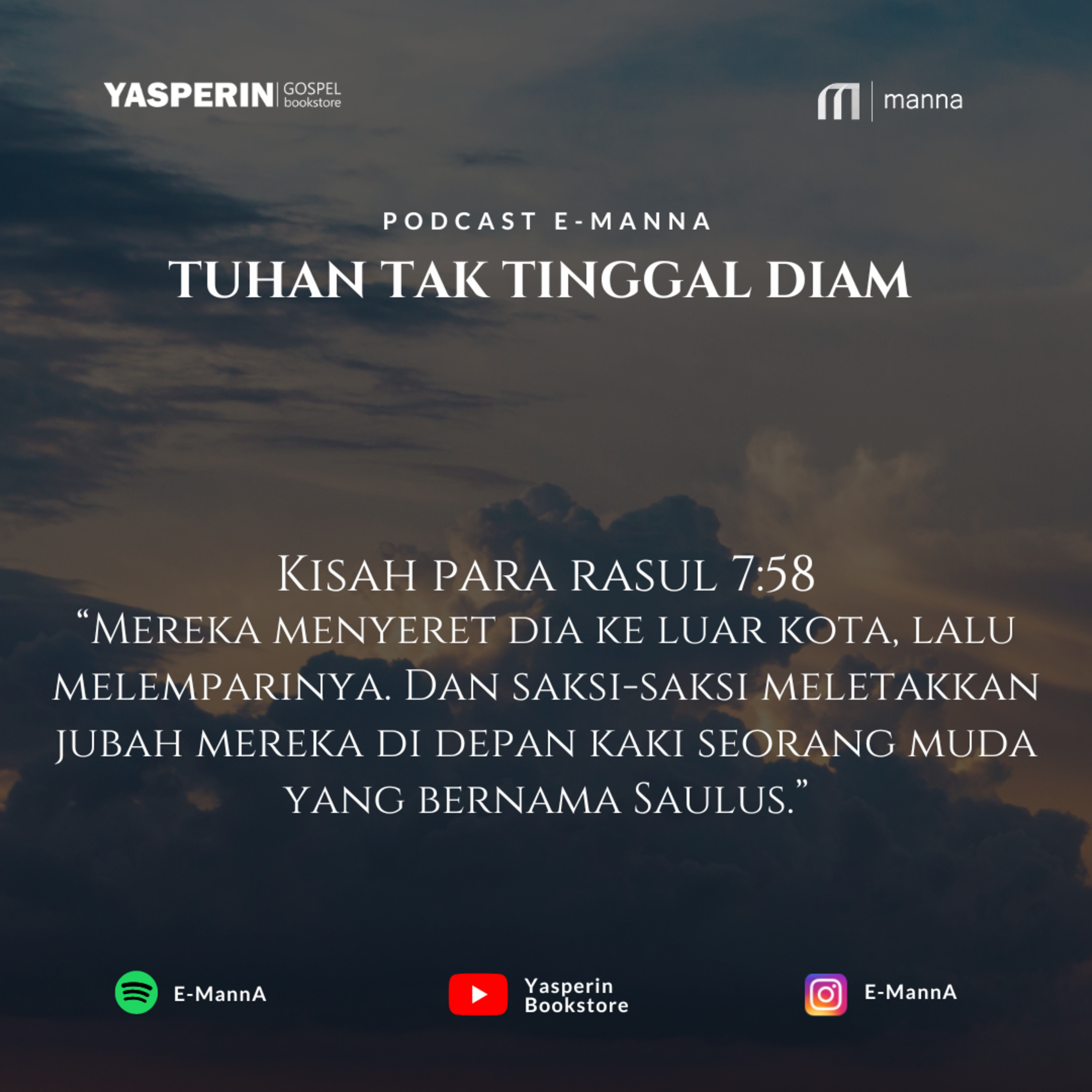 TUHAN TAK TINGGAL DIAM (PODCAST) episode artwork