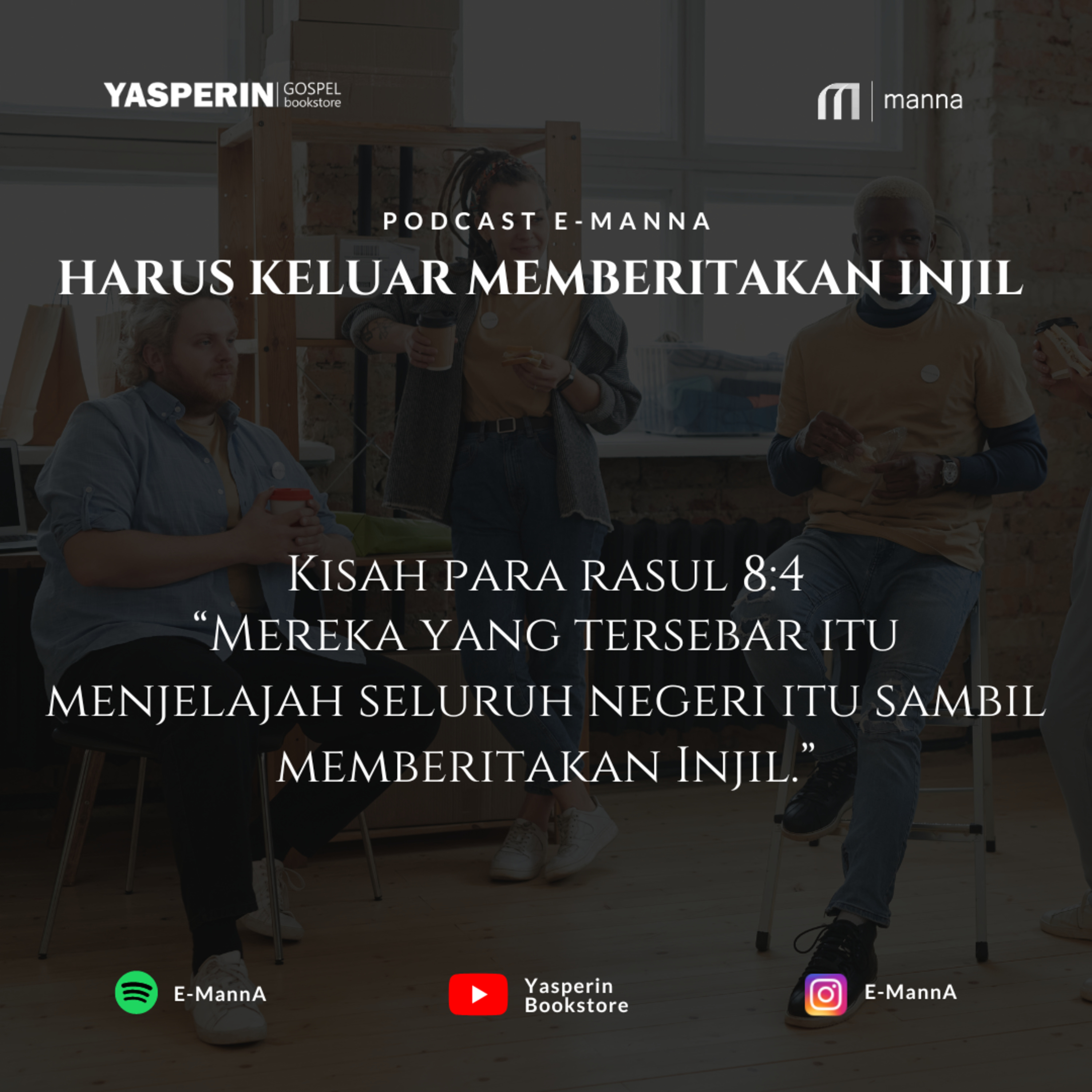 HARUS KELUAR MEMBERITAKAN INJIL (PODCAST) episode artwork