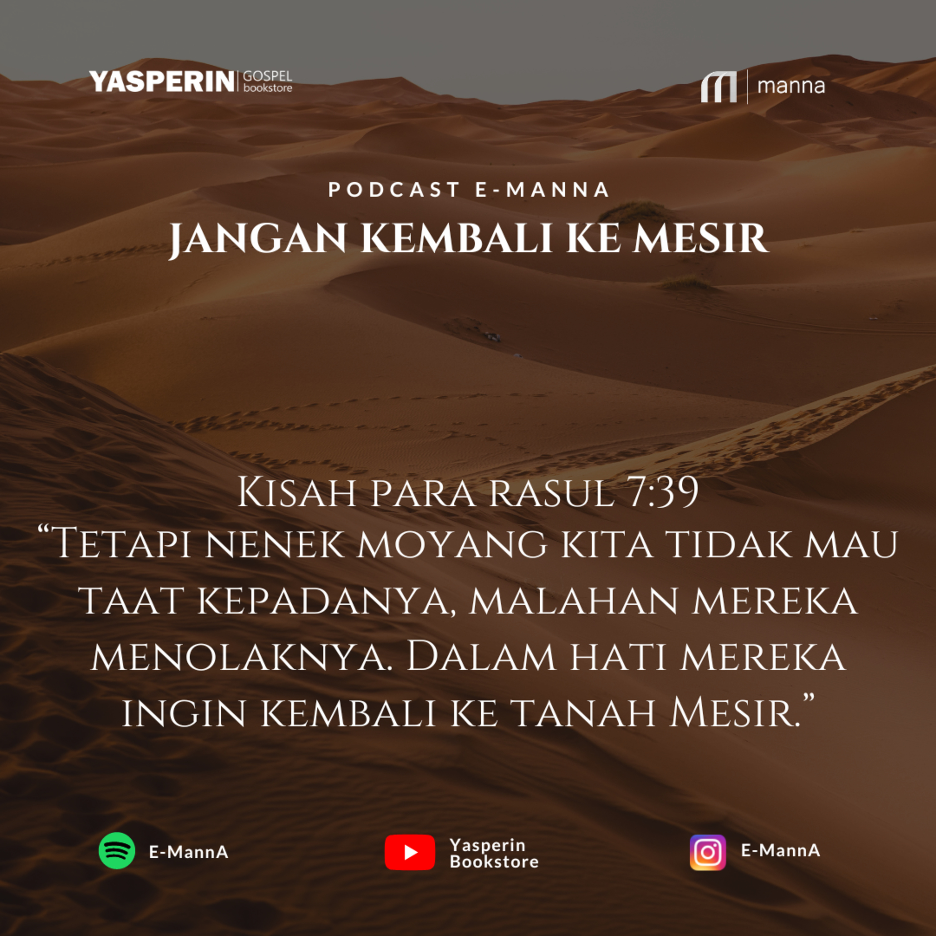 JANGAN KEMBALI KE MESIR (PODCAST) episode artwork