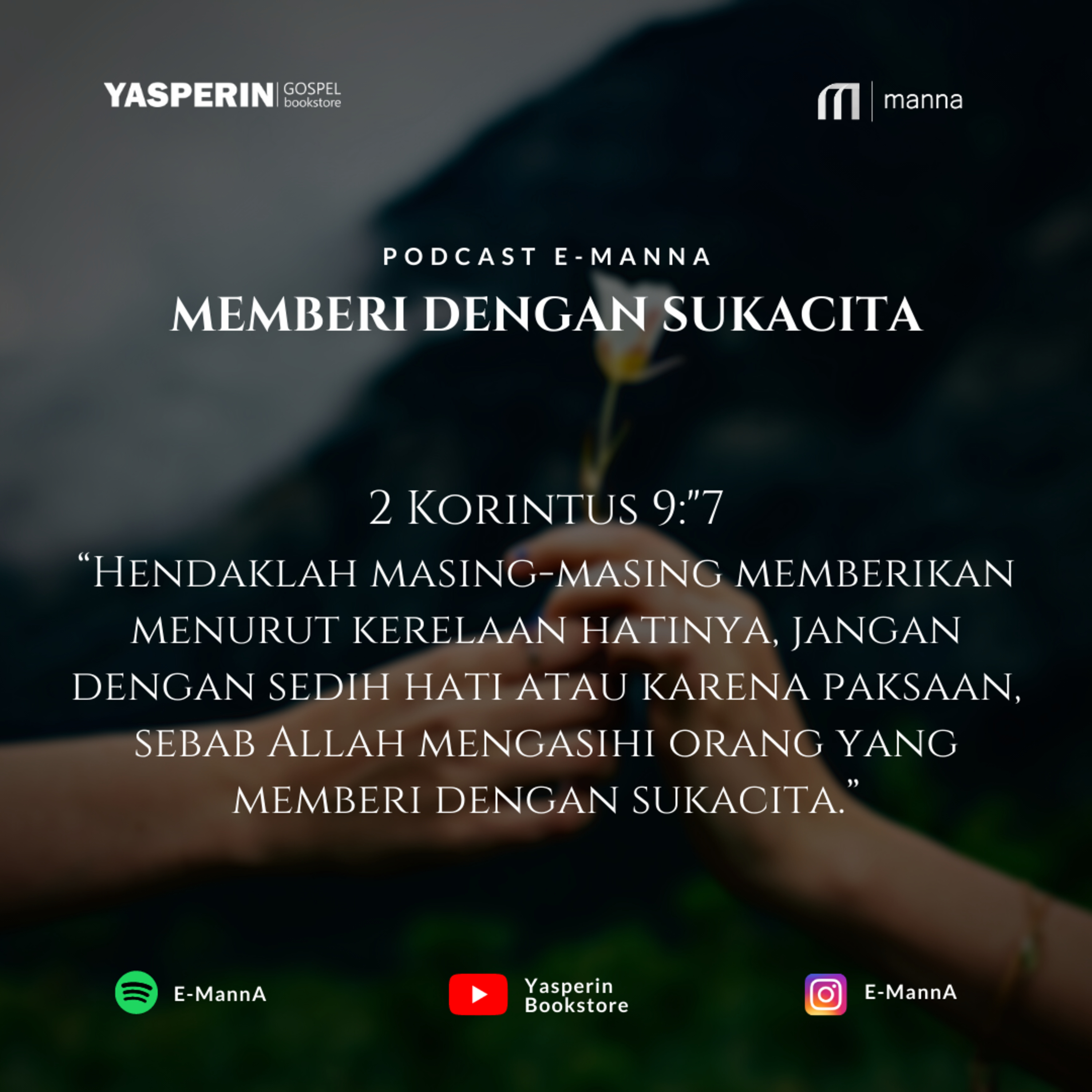 MEMBERI DENGAN SUKACITA (PODCAST)