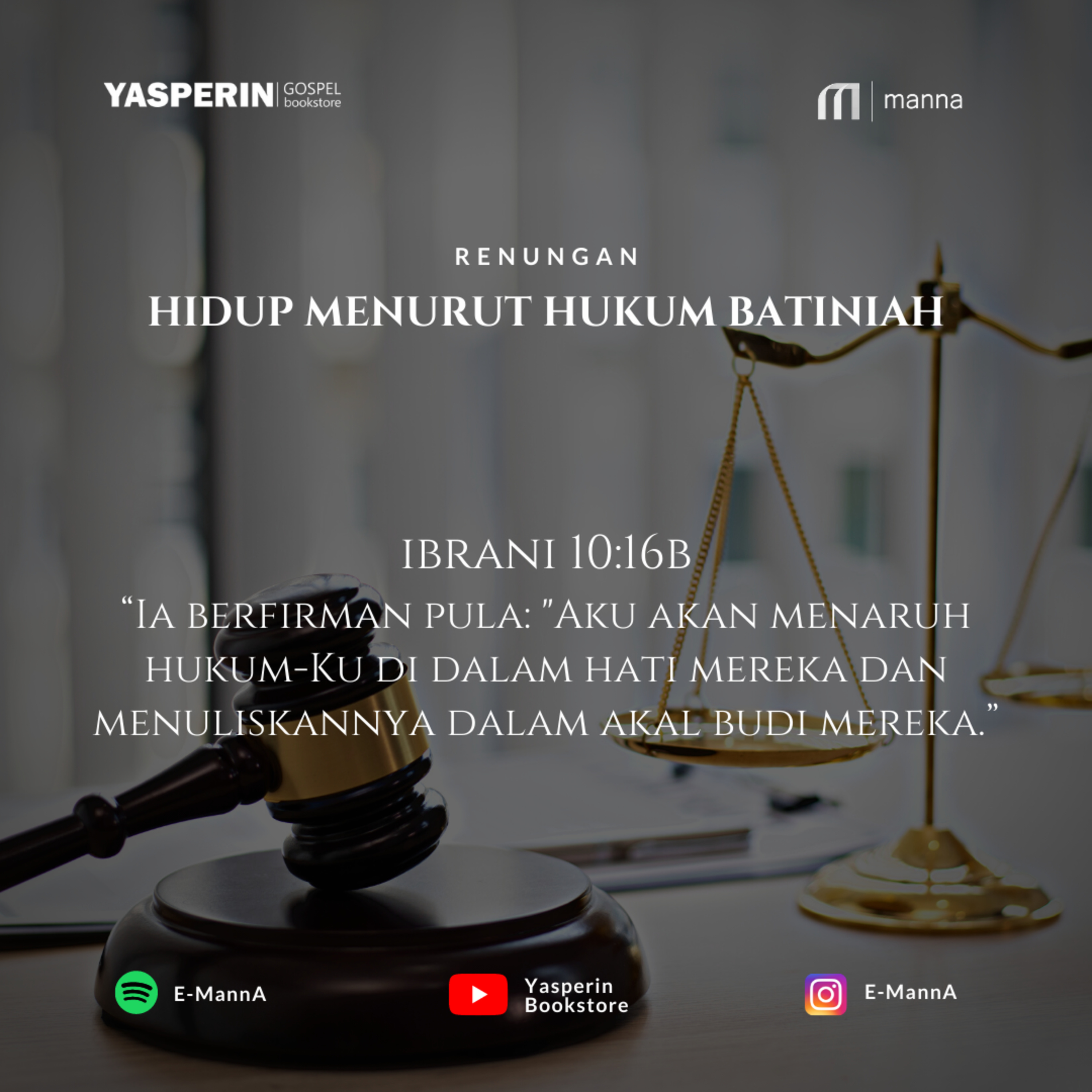 HIDUP MENURUT HUKUM BATINIAH (PODCAST)