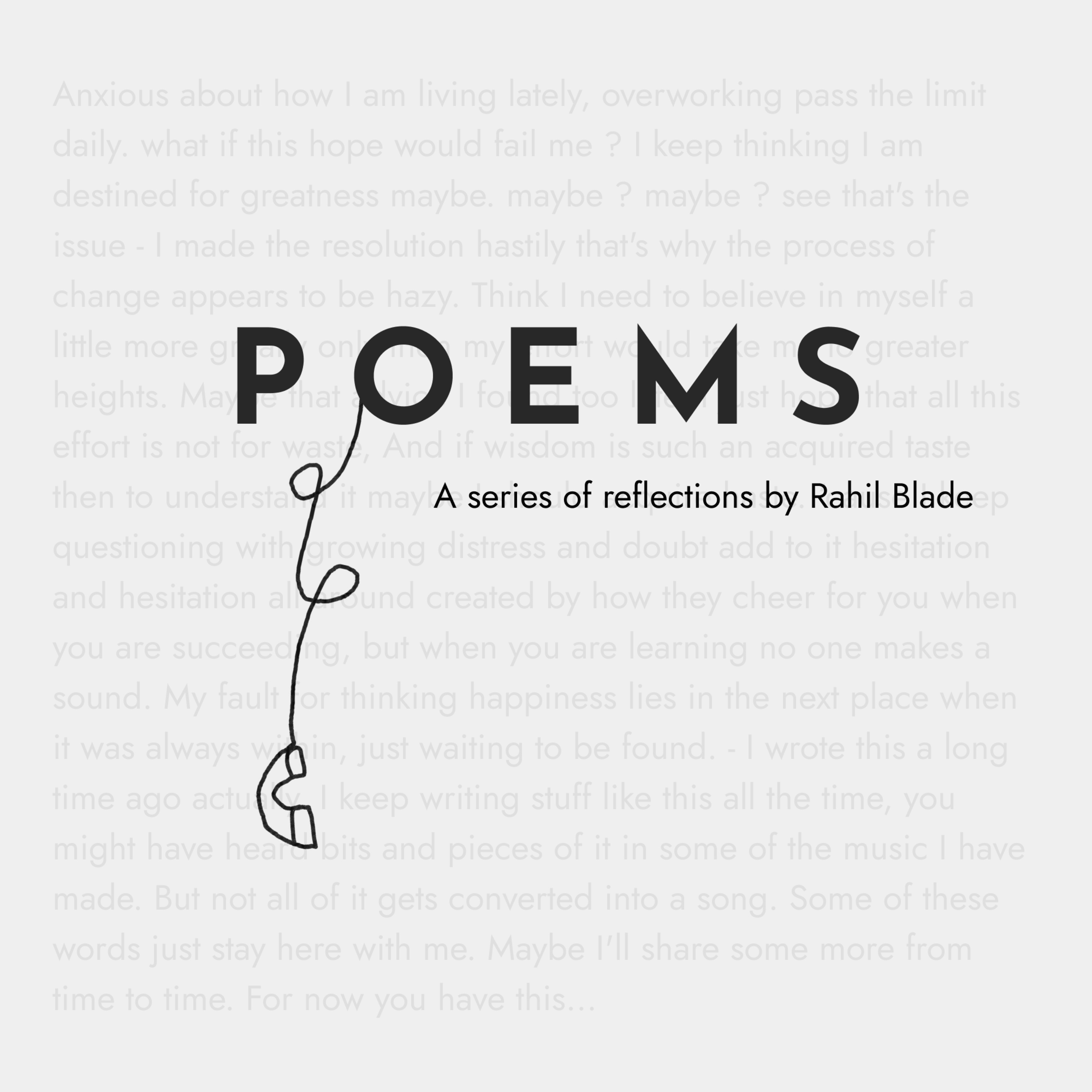 AL #24 : POEM I (Within)