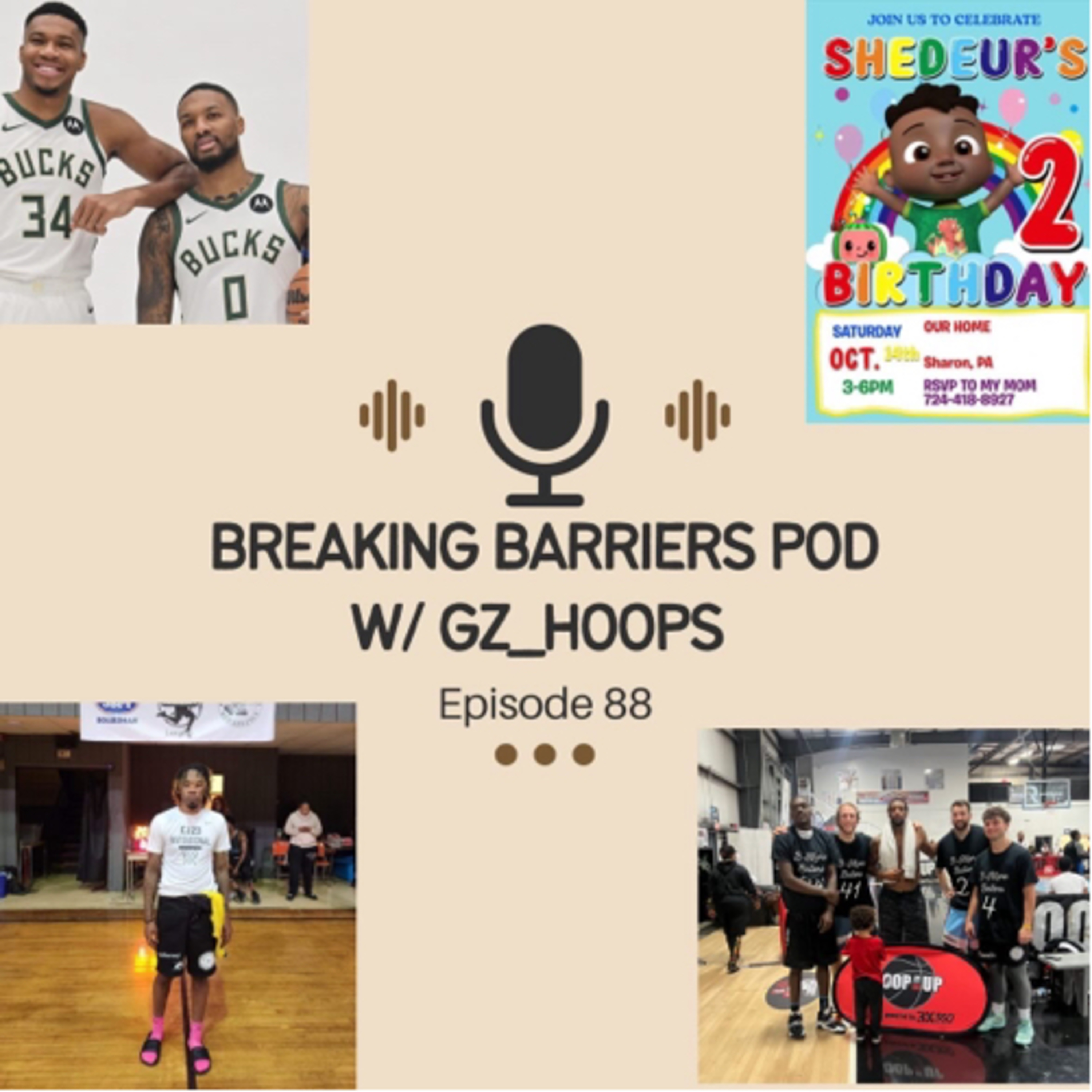 Breaking Barriers pod w GzHoops episode 88