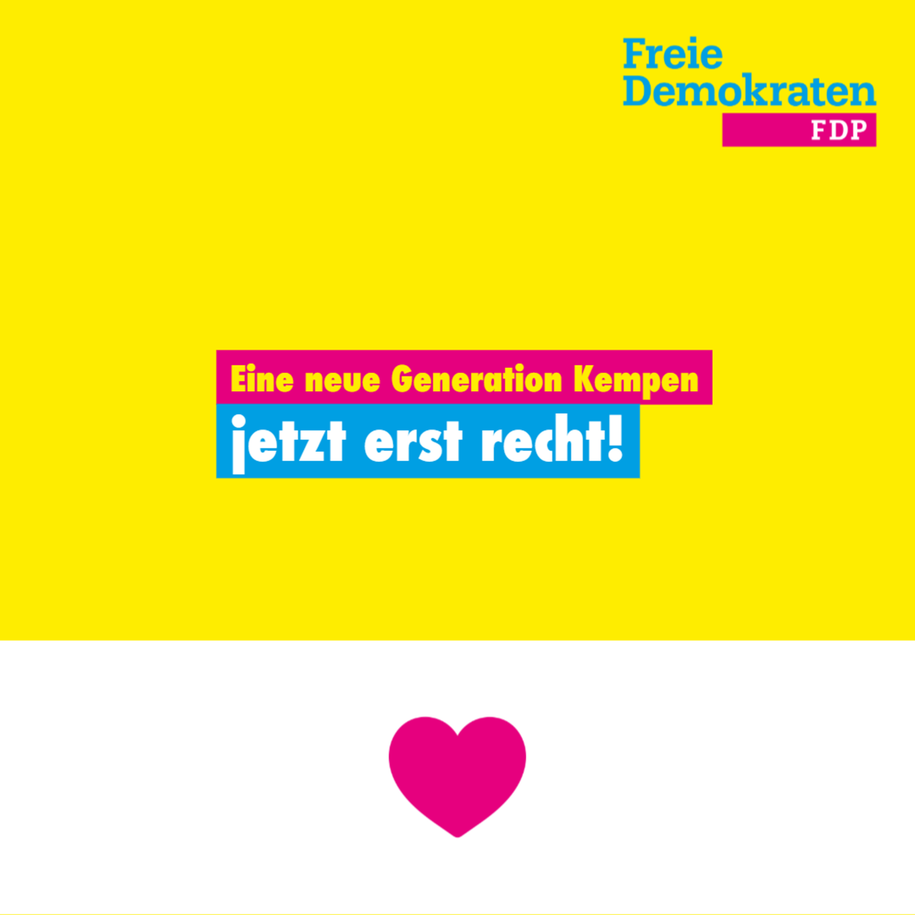 Eine neue Generation Kempen - Wahlprogramm der FDP (Folge 1)